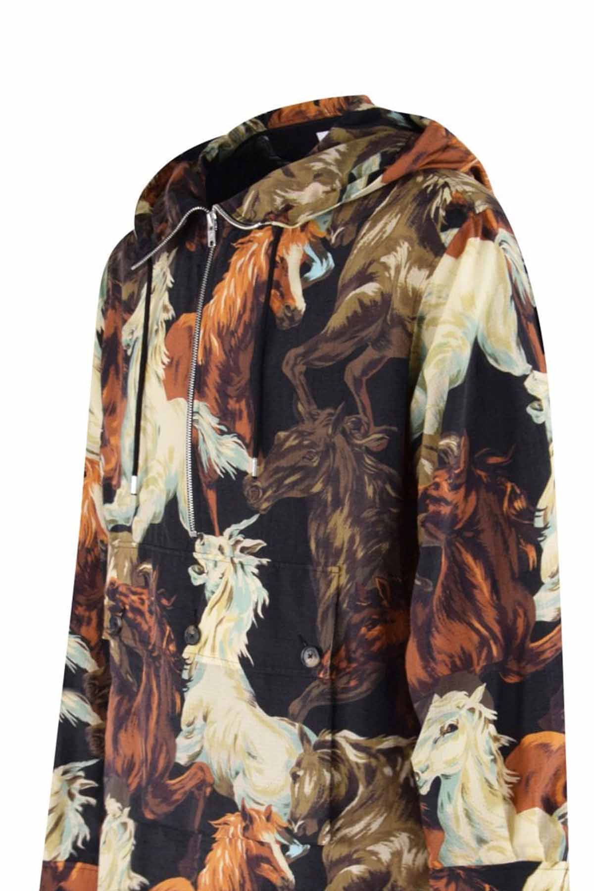 Kenzo Horses Anorak Sweatshirt-Libas Trendy Fashion Store