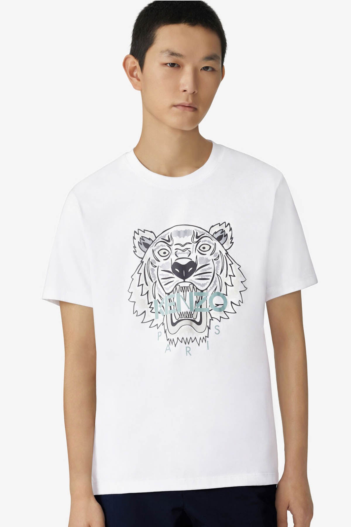 Kenzo Kaplan Logolu T-shirt-Libas Trendy Fashion Store