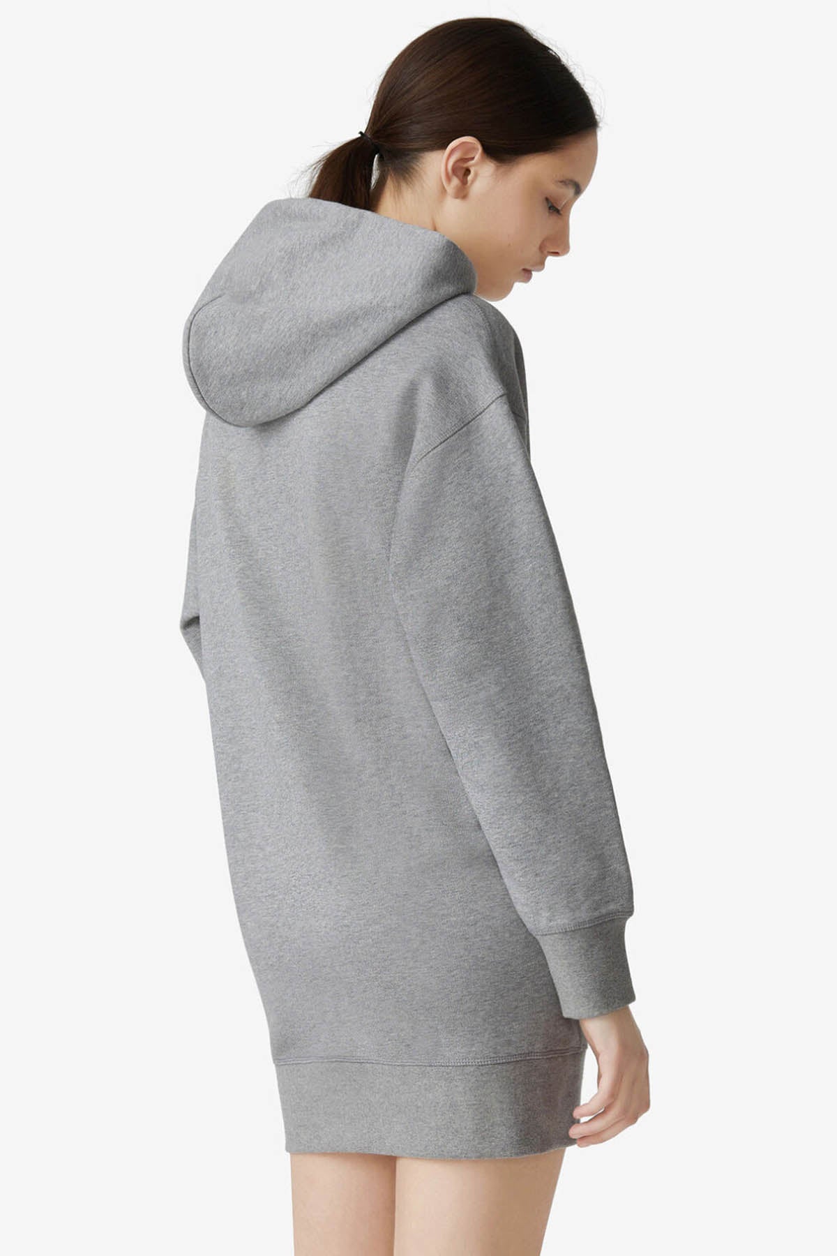 Kenzo Kaplan Logolu Kapüşonlu Sweatshirt Elbise-Libas Trendy Fashion Store