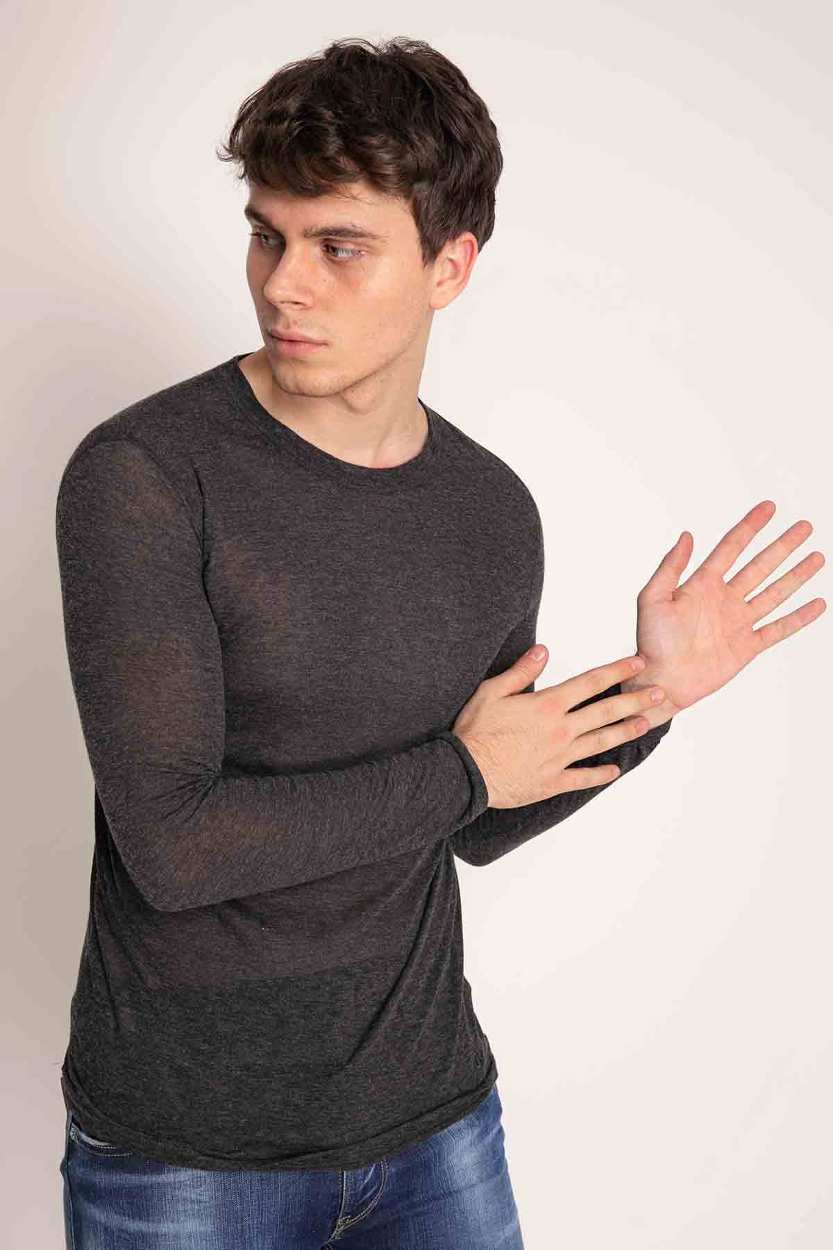 Dondup Yuvarlak Yaka İnce Triko-Libas Trendy Fashion Store