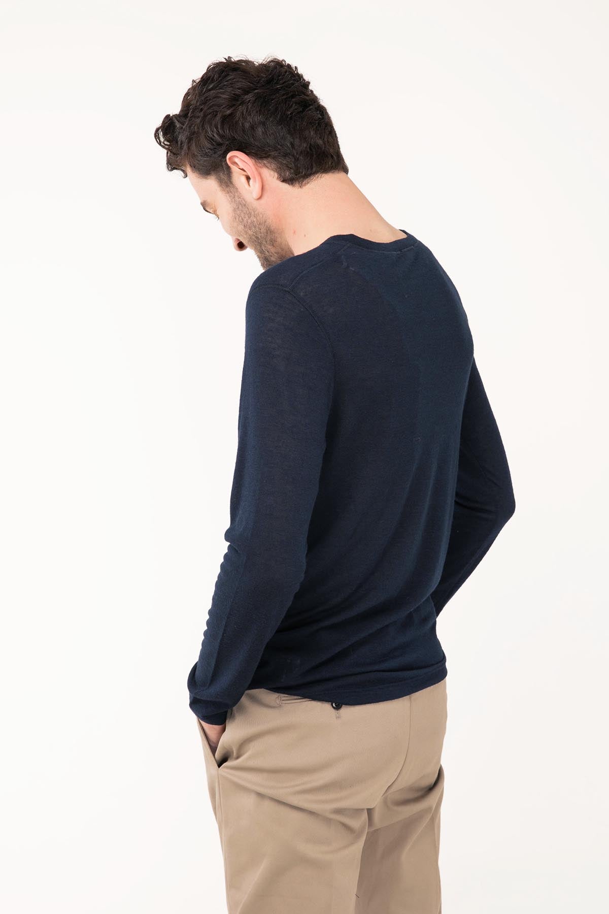 Dondup Yuvarlak Yaka İnce Triko-Libas Trendy Fashion Store