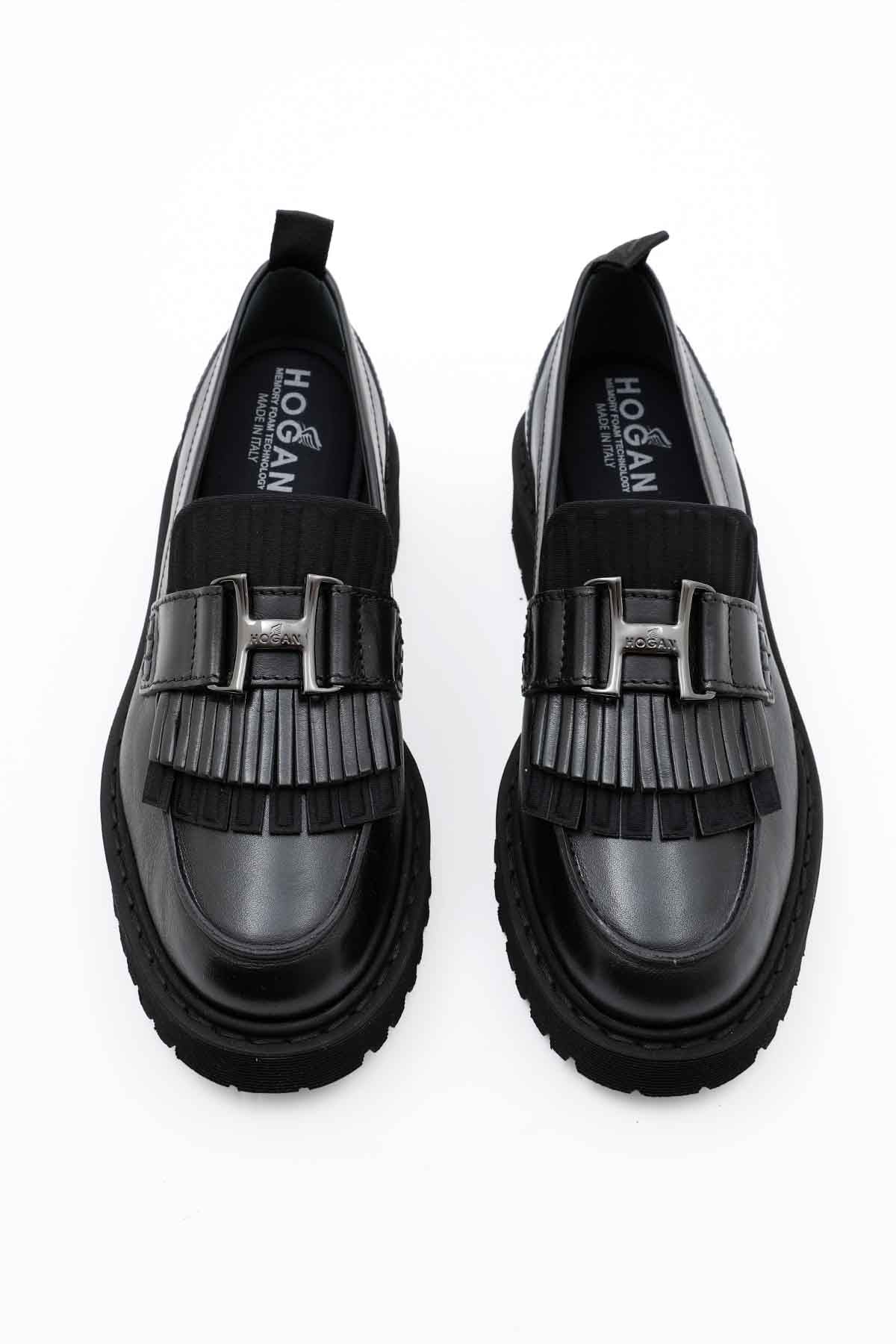 Hogan H Logolu Loafer Ayakkabı-Libas Trendy Fashion Store