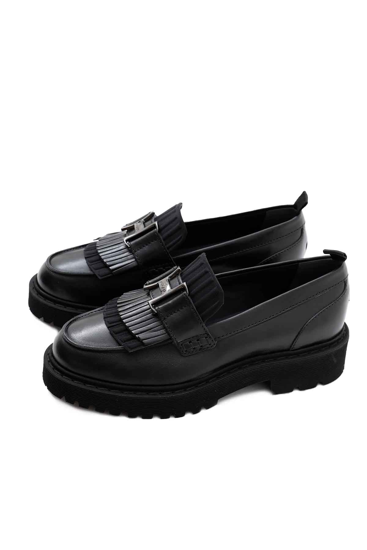 Hogan H Logolu Loafer Ayakkabı-Libas Trendy Fashion Store