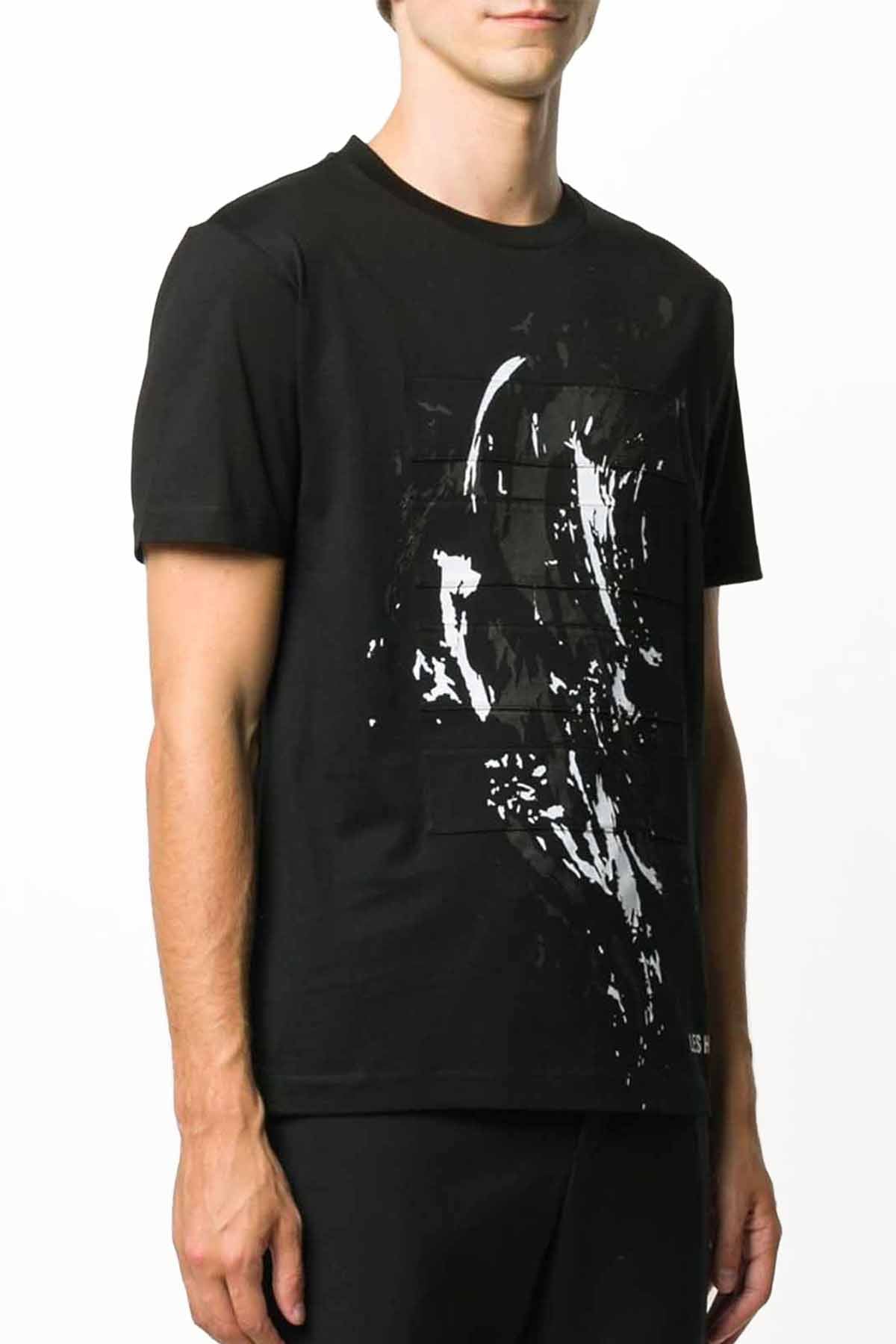 Les Hommes Boya Efektli T-shirt-Libas Trendy Fashion Store