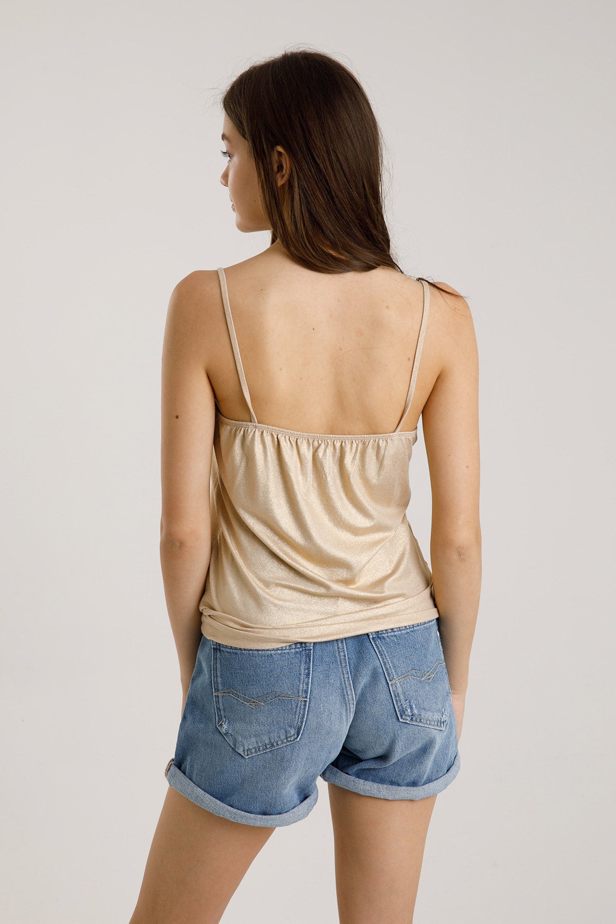 Majestic Simli Askılı Bluz-Libas Trendy Fashion Store