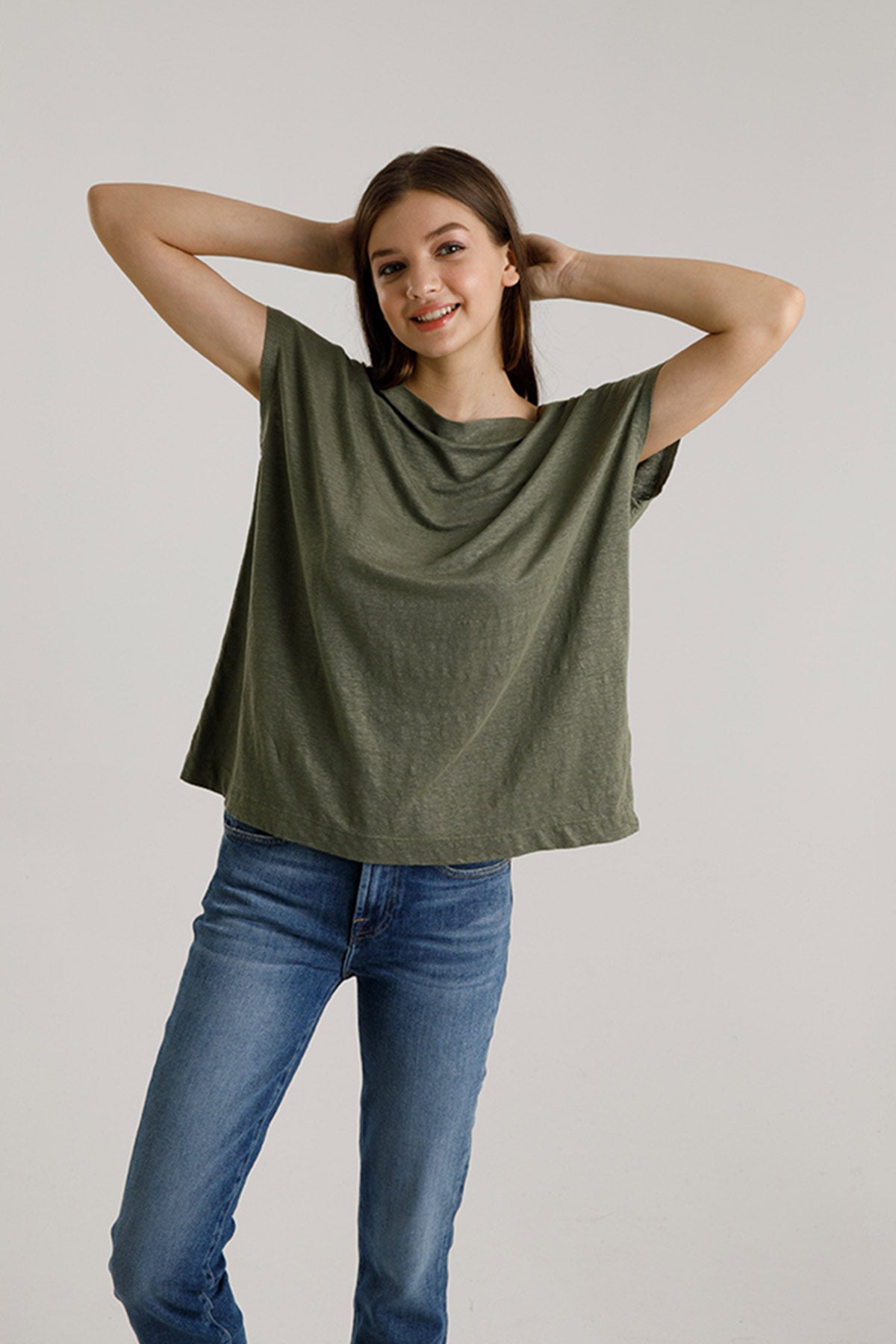 Majestic Kayık Yaka T-shirt-Libas Trendy Fashion Store