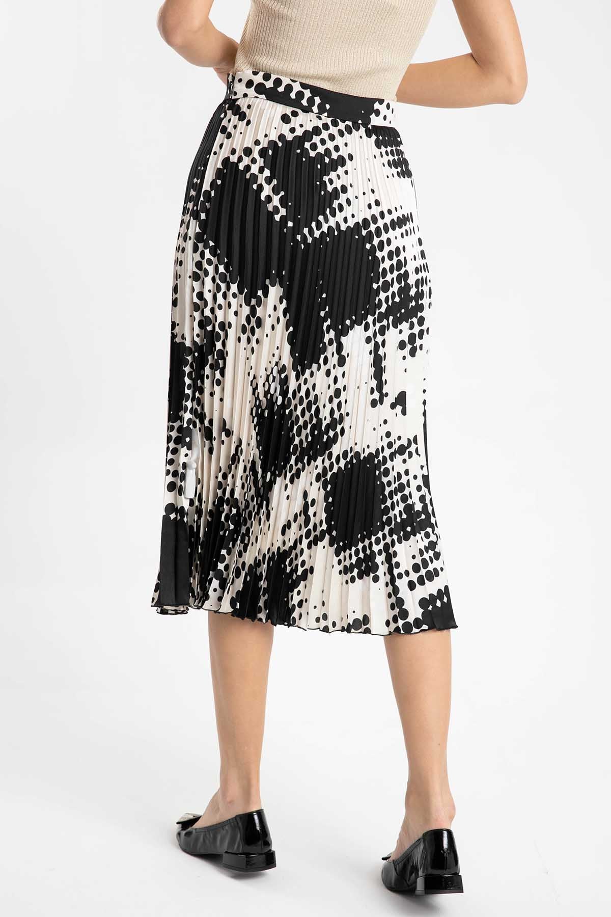 Liu Jo Midi Boy Pileli Etek-Libas Trendy Fashion Store