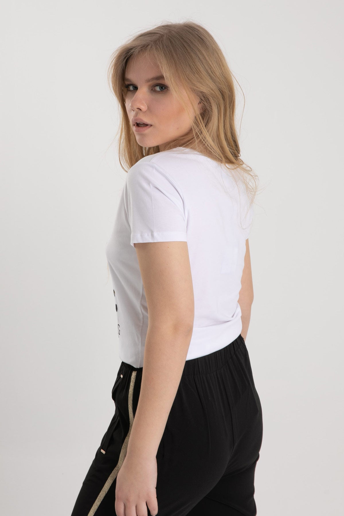 Liu Jo Köpek Temalı T-shirt-Libas Trendy Fashion Store