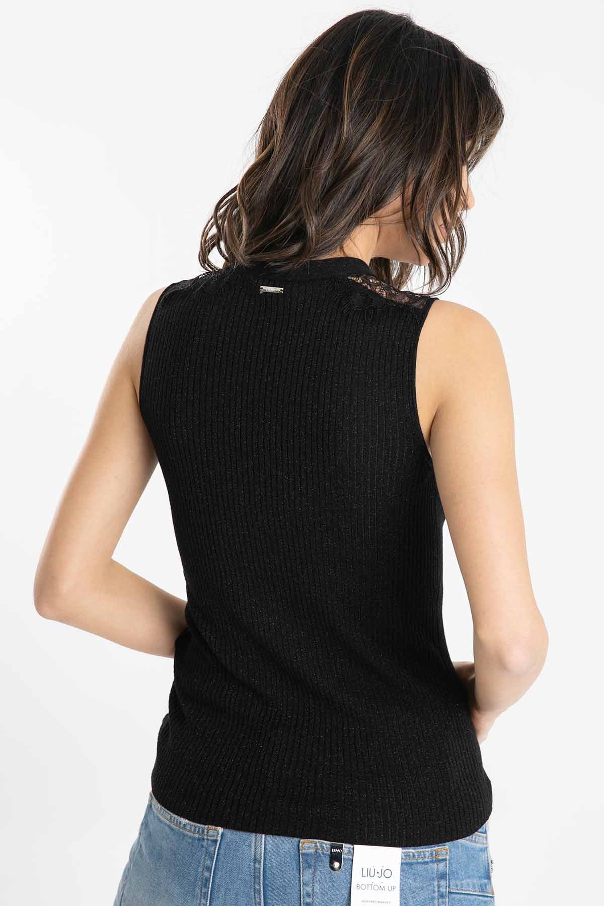 Liu Jo V Yaka Kolsuz Bluz-Libas Trendy Fashion Store