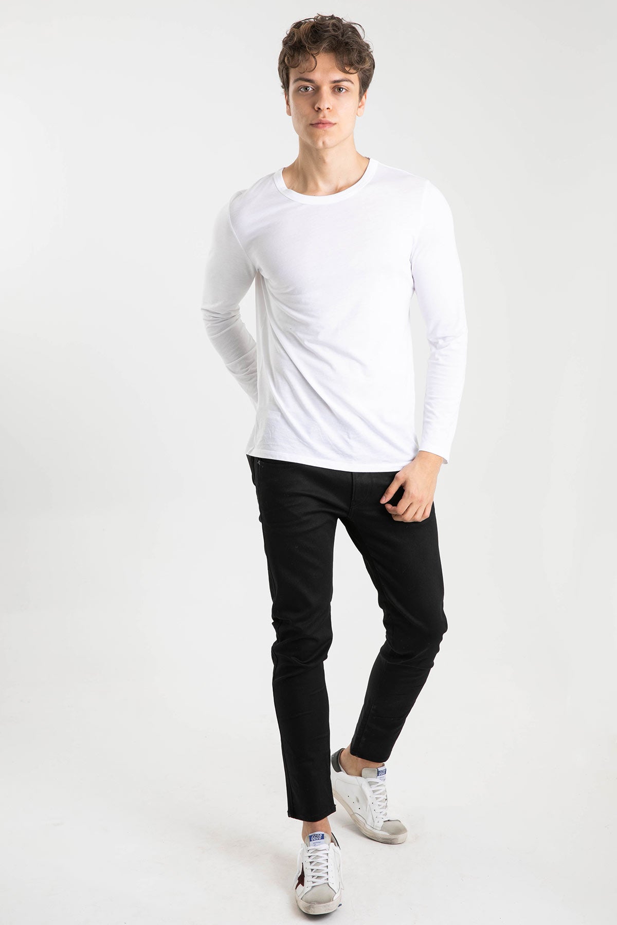 Tru Uzun Kollu Basic T-shirt-Libas Trendy Fashion Store