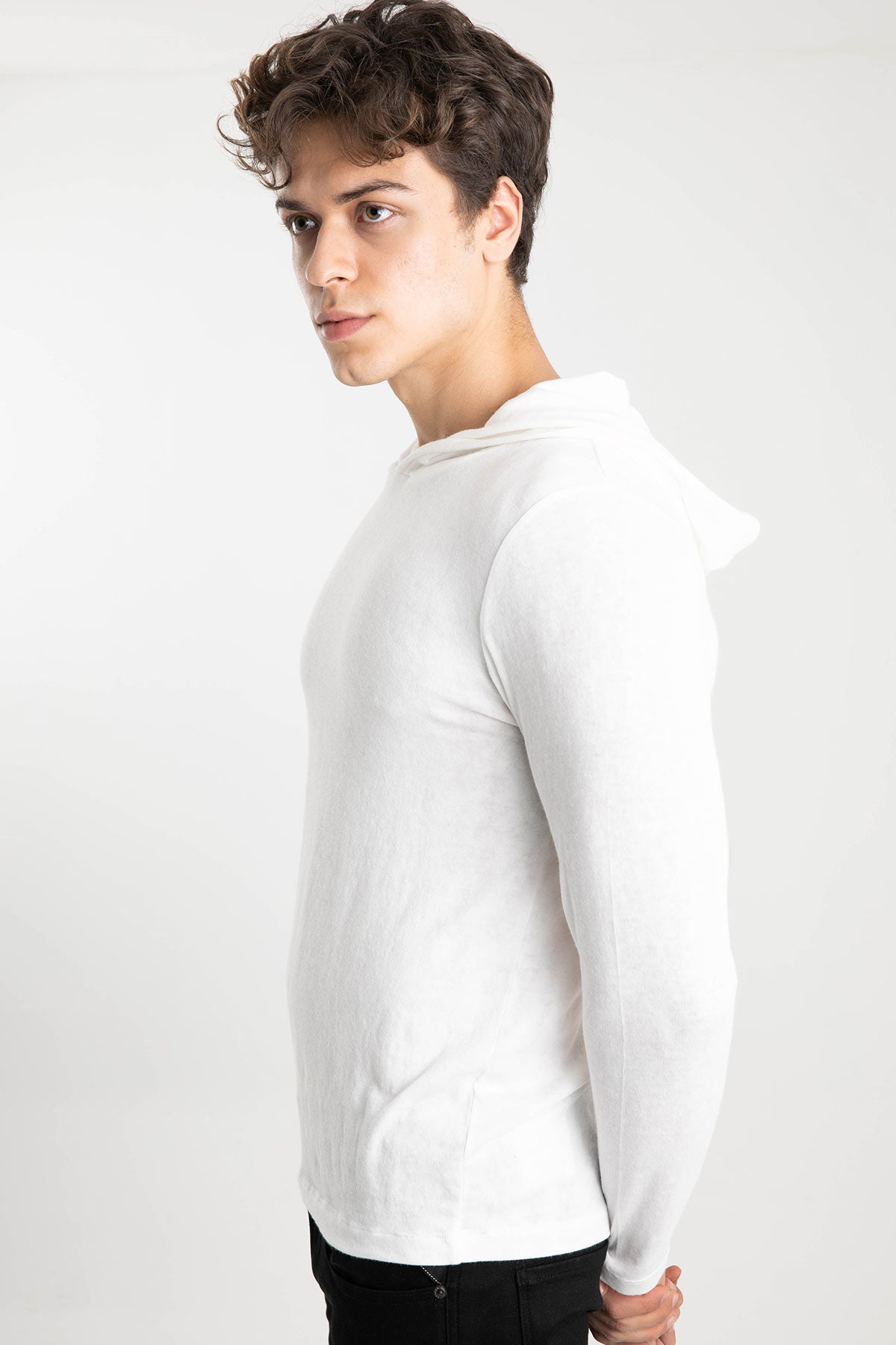 Tru Kapüşonlu İnce Sweatshirt-Libas Trendy Fashion Store