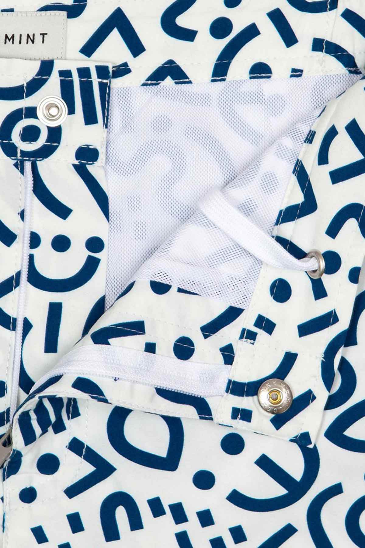 Bluemint Bond Marine Outline Şort Mayo-Libas Trendy Fashion Store