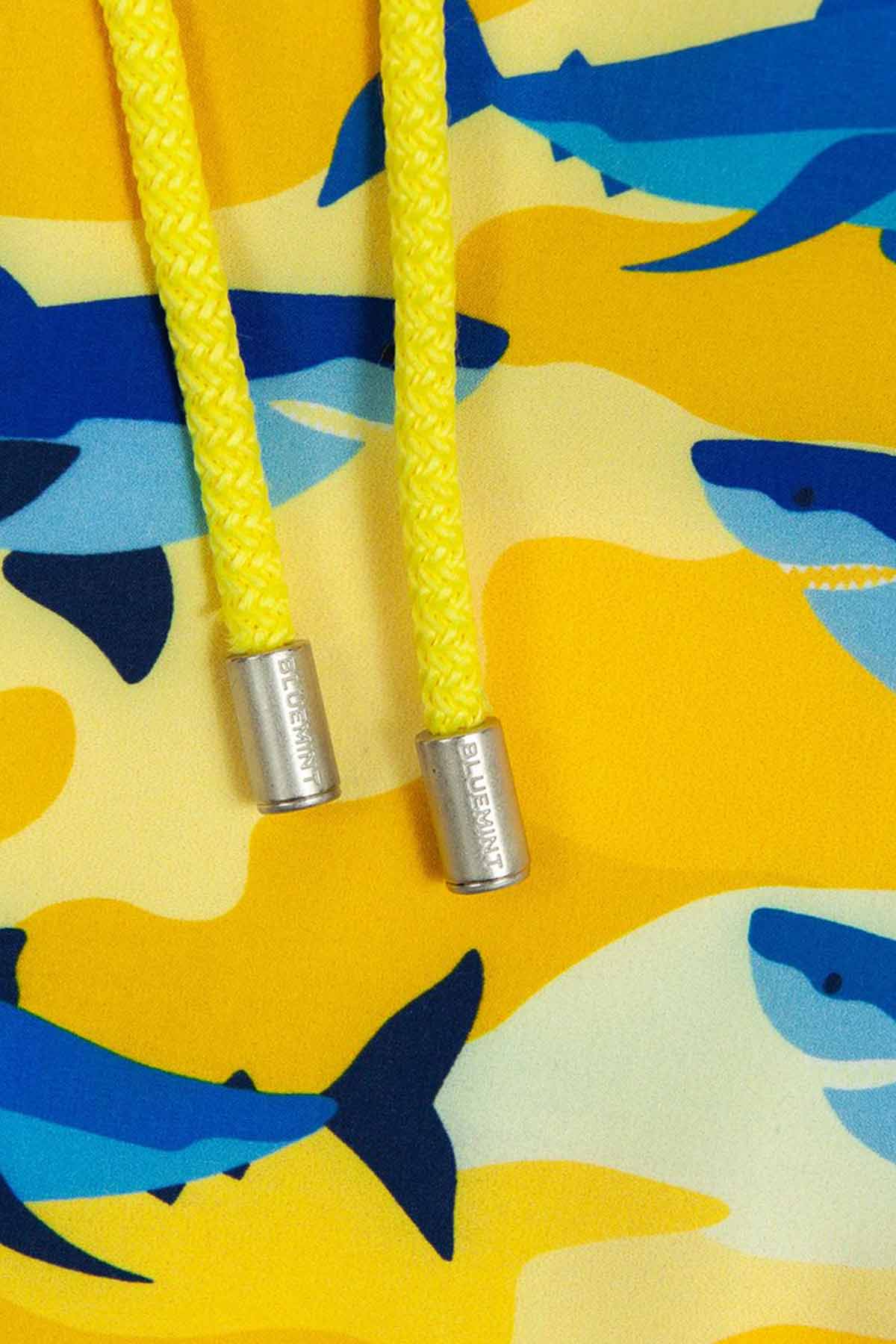 Bluemint 6-10 Yaş Erkek Çocuk Arthus Boy Stretch Sunset Sharky Şort Mayo-Libas Trendy Fashion Store