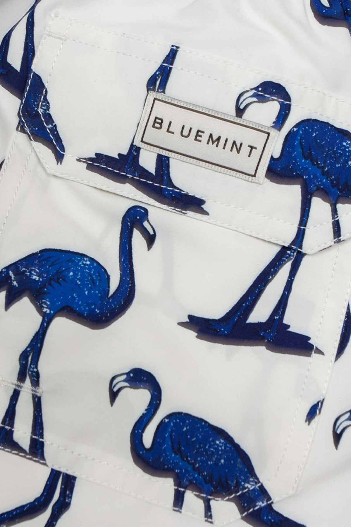Bluemint Arthus Mono Flamingo Şort Mayo-Libas Trendy Fashion Store