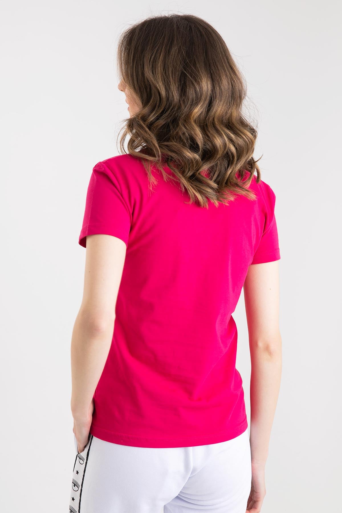 Chiara Ferragni Winking Eye T-shirt-Libas Trendy Fashion Store