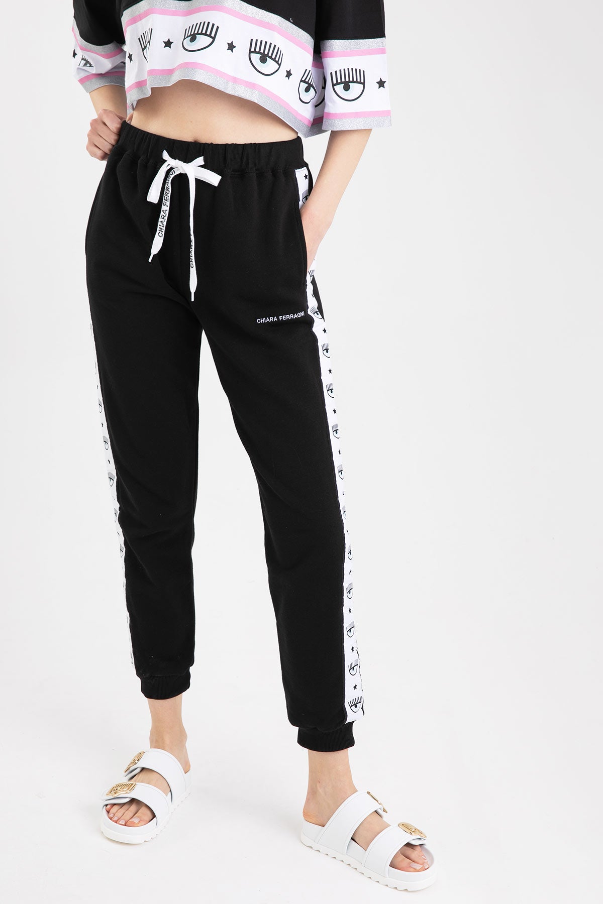 Chiara Ferragni Winking Eye Eşofman Altı-Libas Trendy Fashion Store