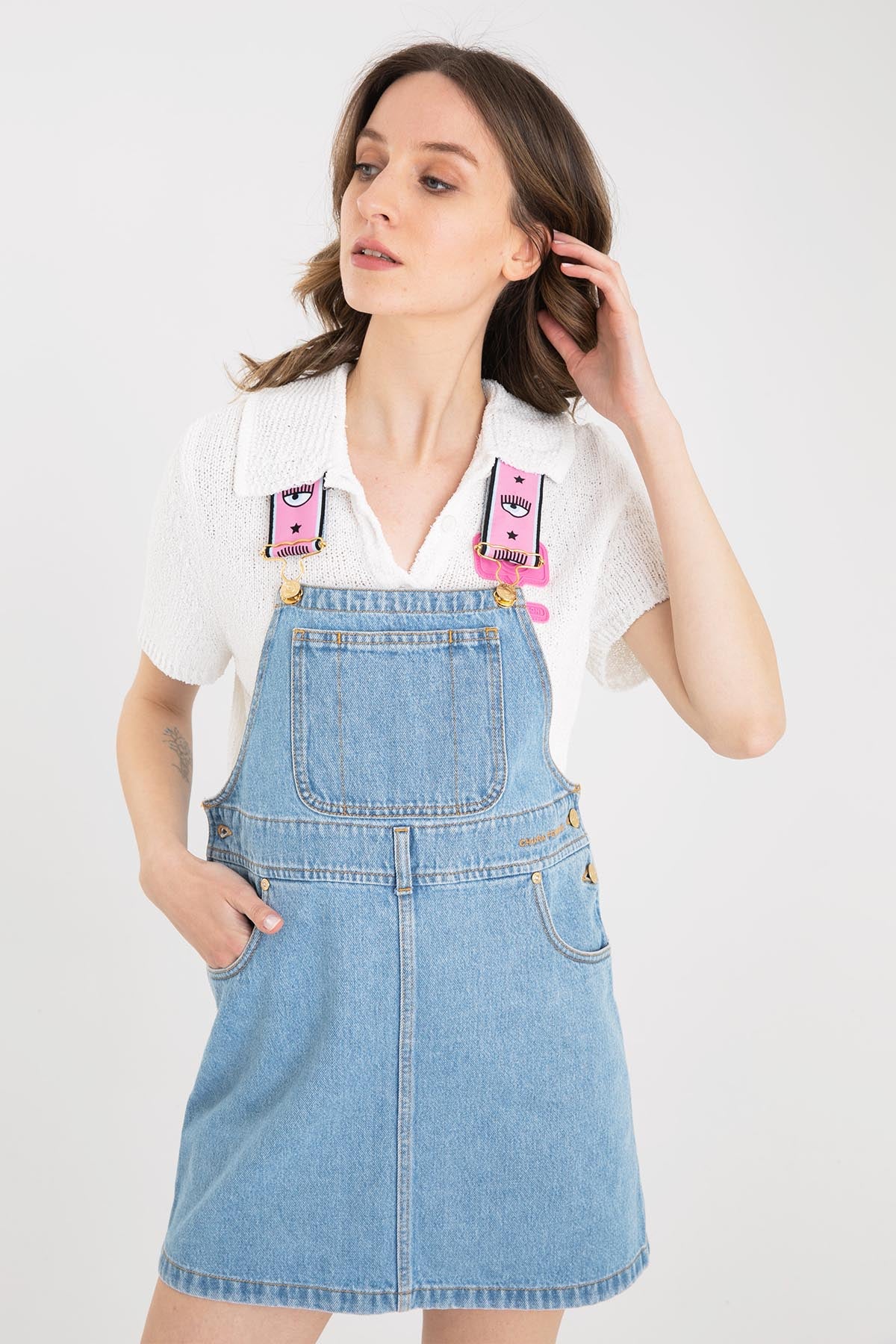 Chiara Ferragni Denim Salopet-Libas Trendy Fashion Store