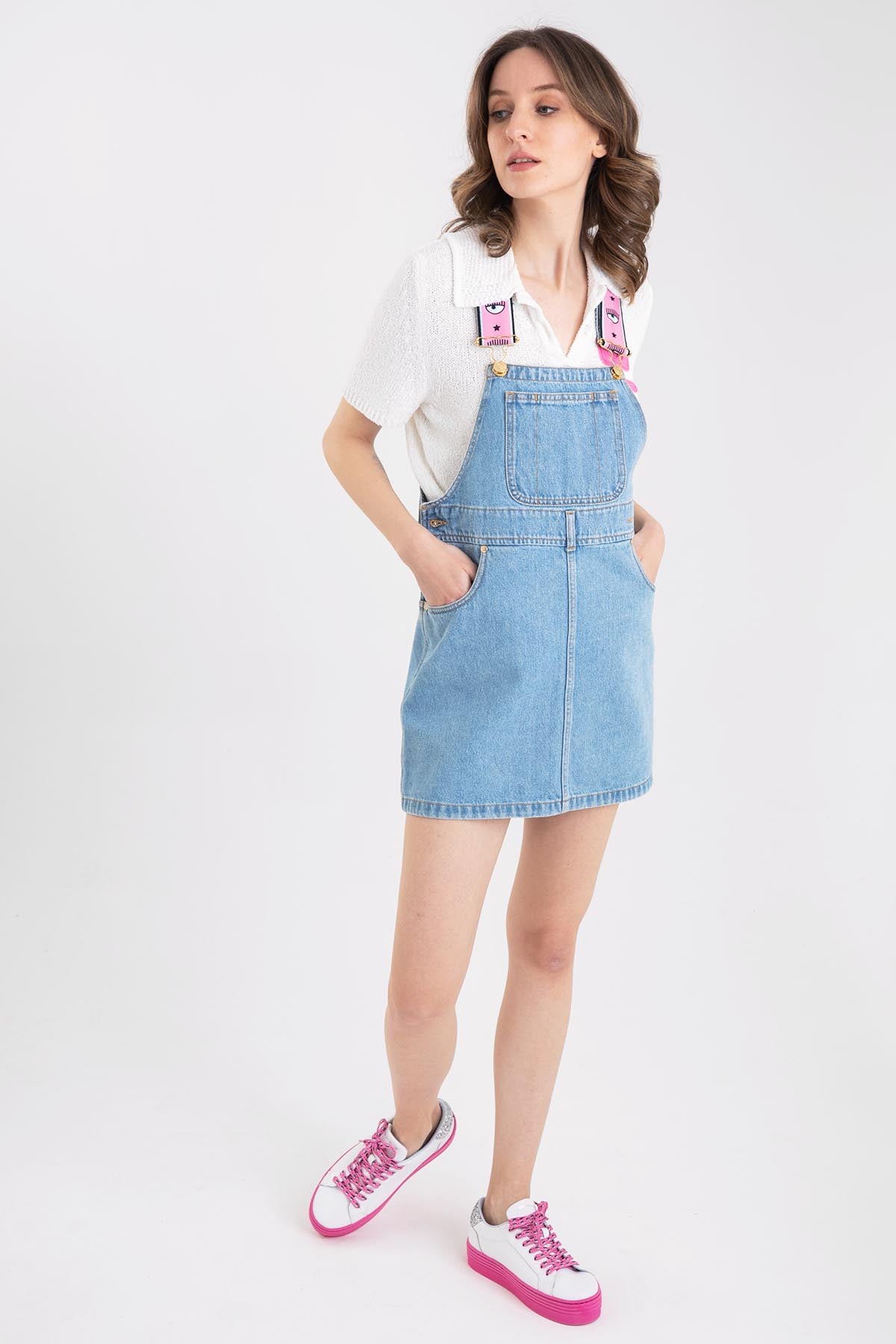 Chiara Ferragni Denim Salopet-Libas Trendy Fashion Store