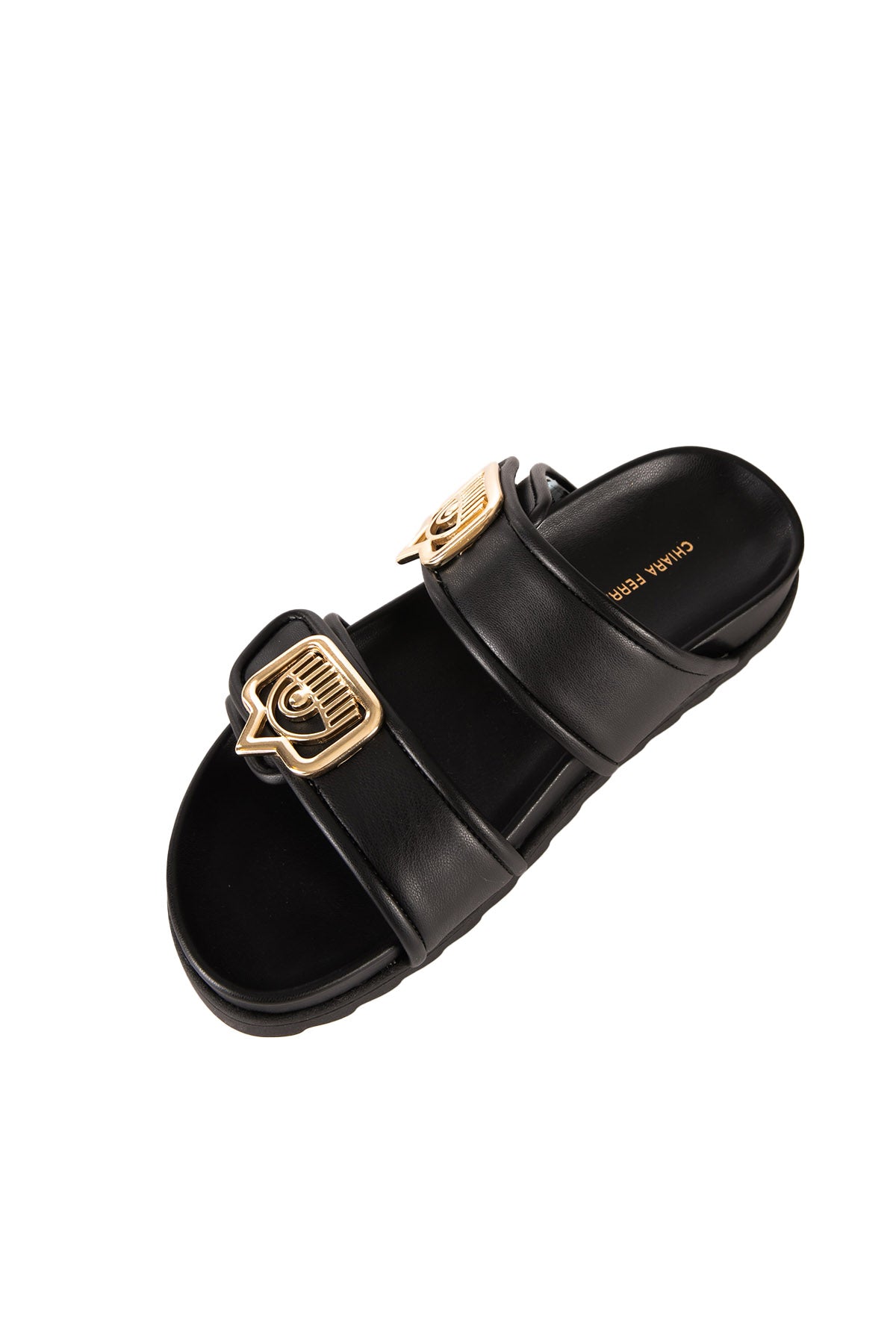 Chiara Ferragni Cırtcırt Bantlı Logolu Sandalet-Libas Trendy Fashion Store