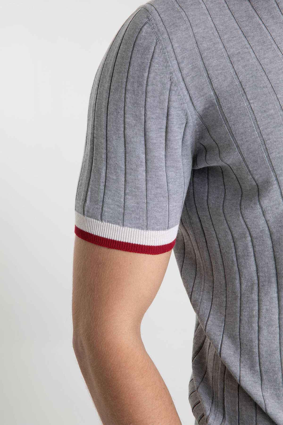 Gran Sasso Polo Yaka T-shirt-Libas Trendy Fashion Store