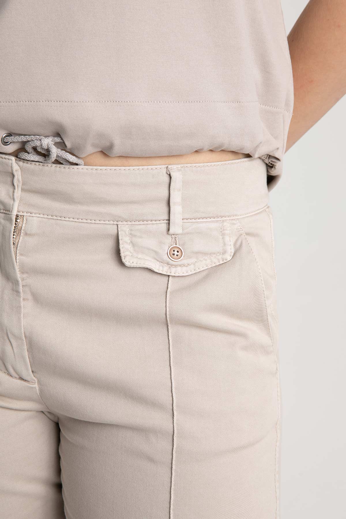 Tonet Slim Fit Kısa Paça Pantolon-Libas Trendy Fashion Store