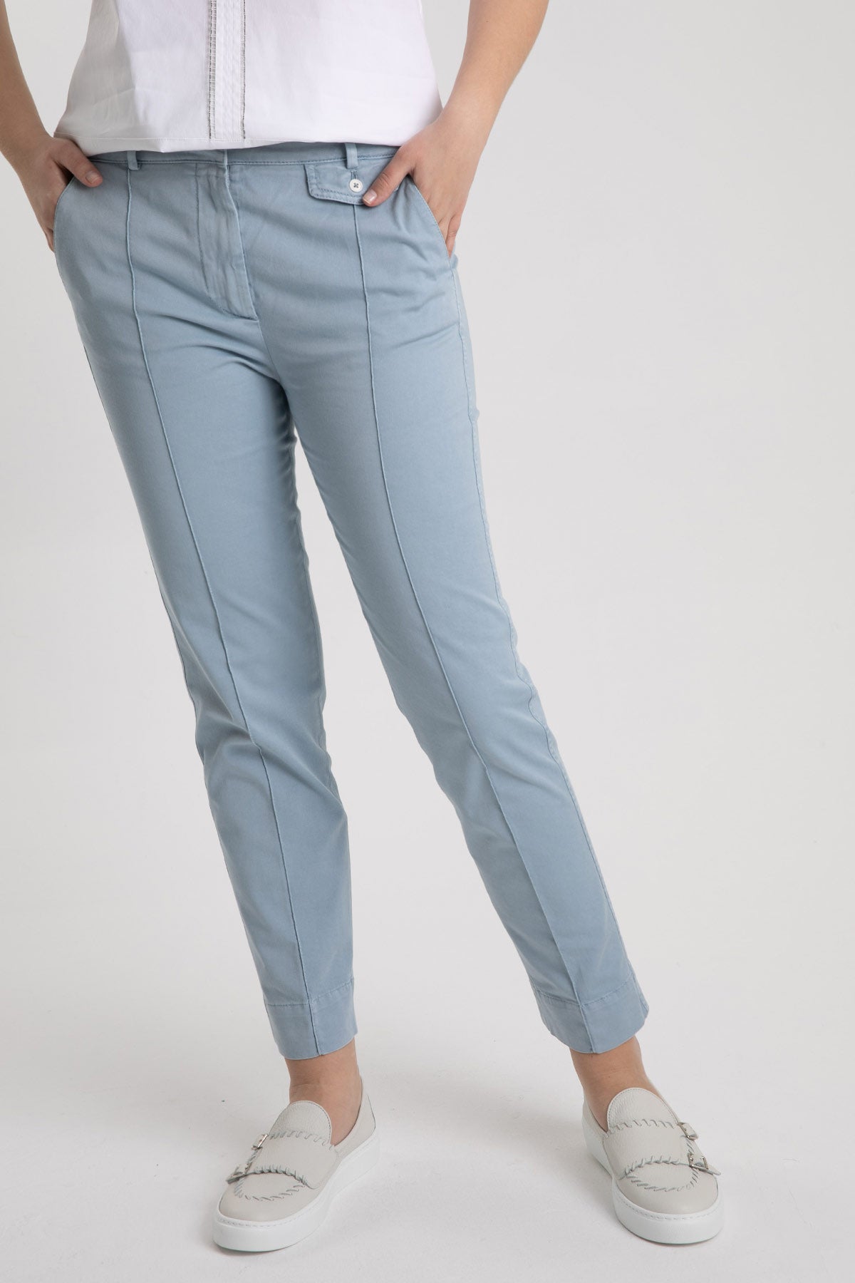 Tonet Slim Fit Kısa Paça Pantolon-Libas Trendy Fashion Store