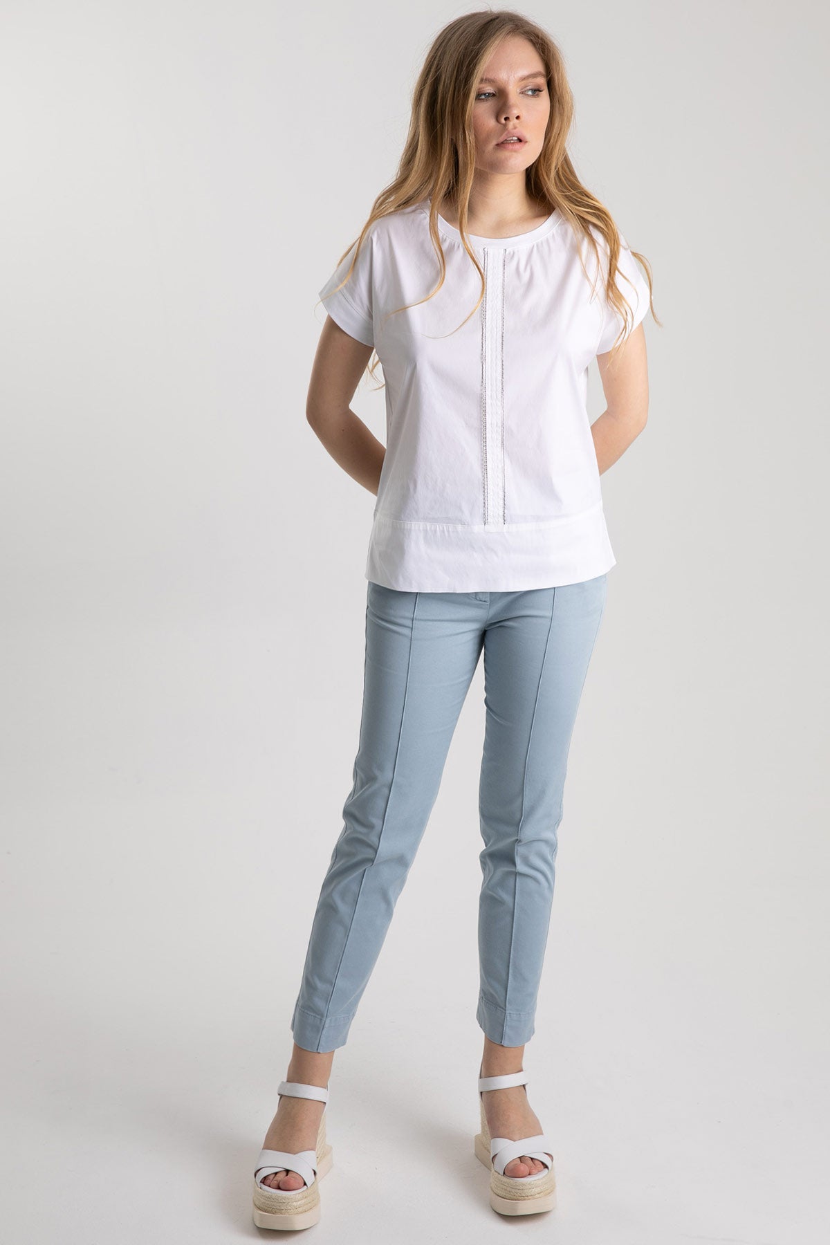 Tonet Slim Fit Kısa Paça Pantolon-Libas Trendy Fashion Store