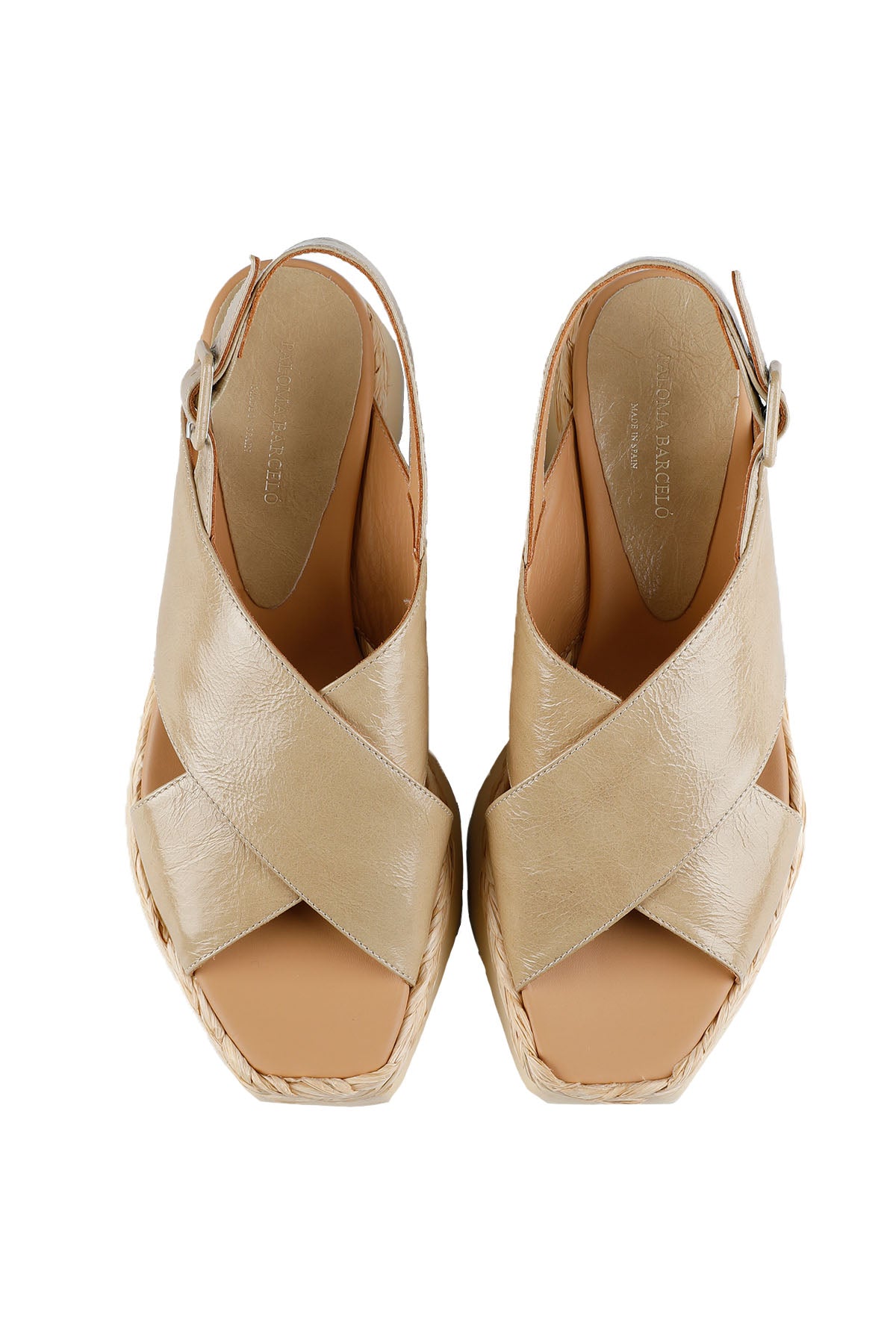 Paloma Barcelo Çapraz Bantlı Deri Sandalet-Libas Trendy Fashion Store