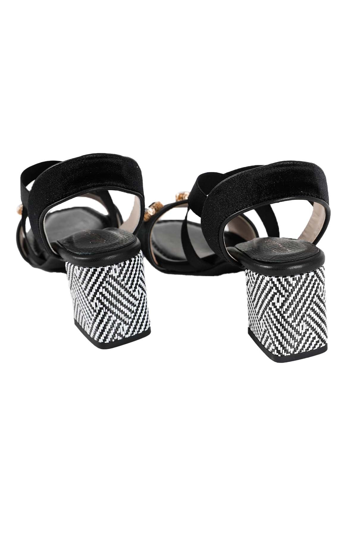 Daniele Ancarani Küt Burun Topuklu Sandalet-Libas Trendy Fashion Store