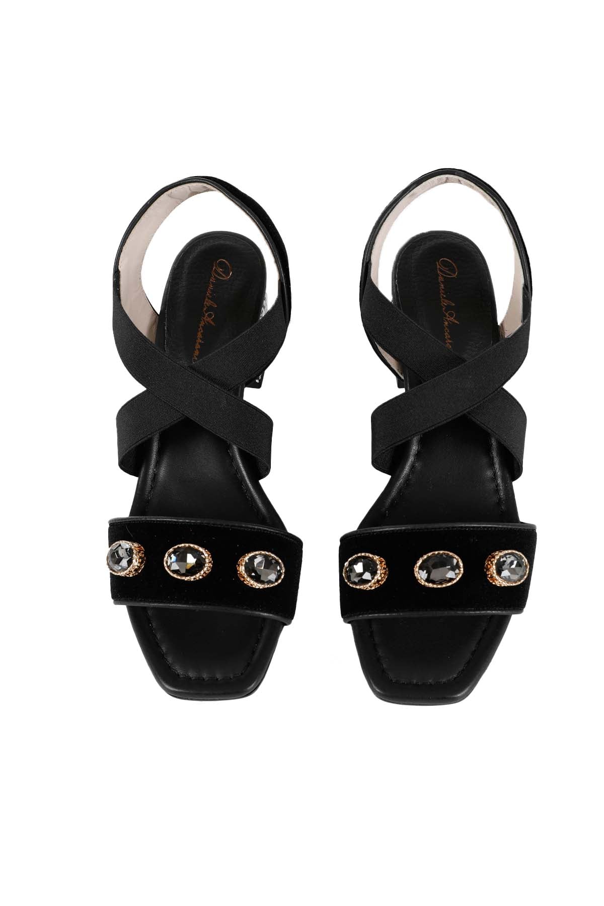 Daniele Ancarani Küt Burun Topuklu Sandalet-Libas Trendy Fashion Store