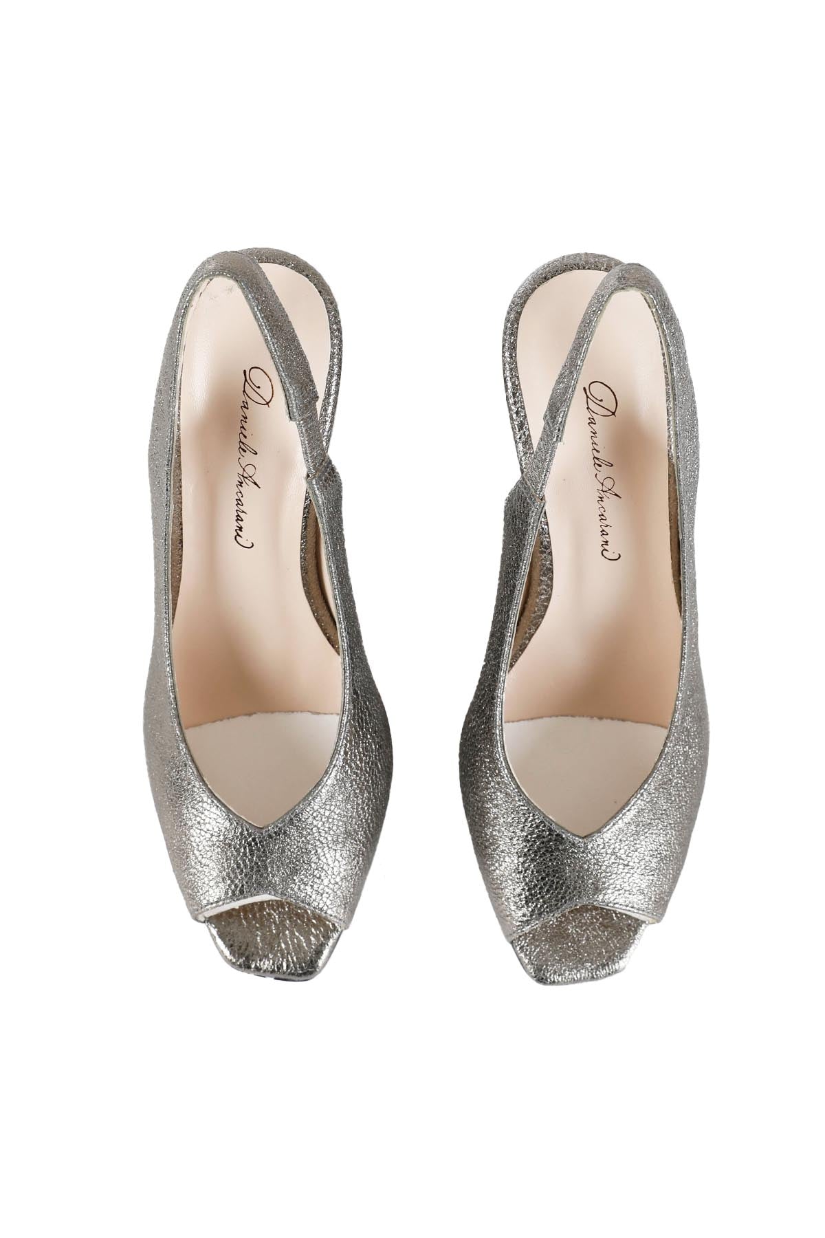 Daniele Ancarani Küt Burun Pleksi Topuklu Ayakkabı-Libas Trendy Fashion Store