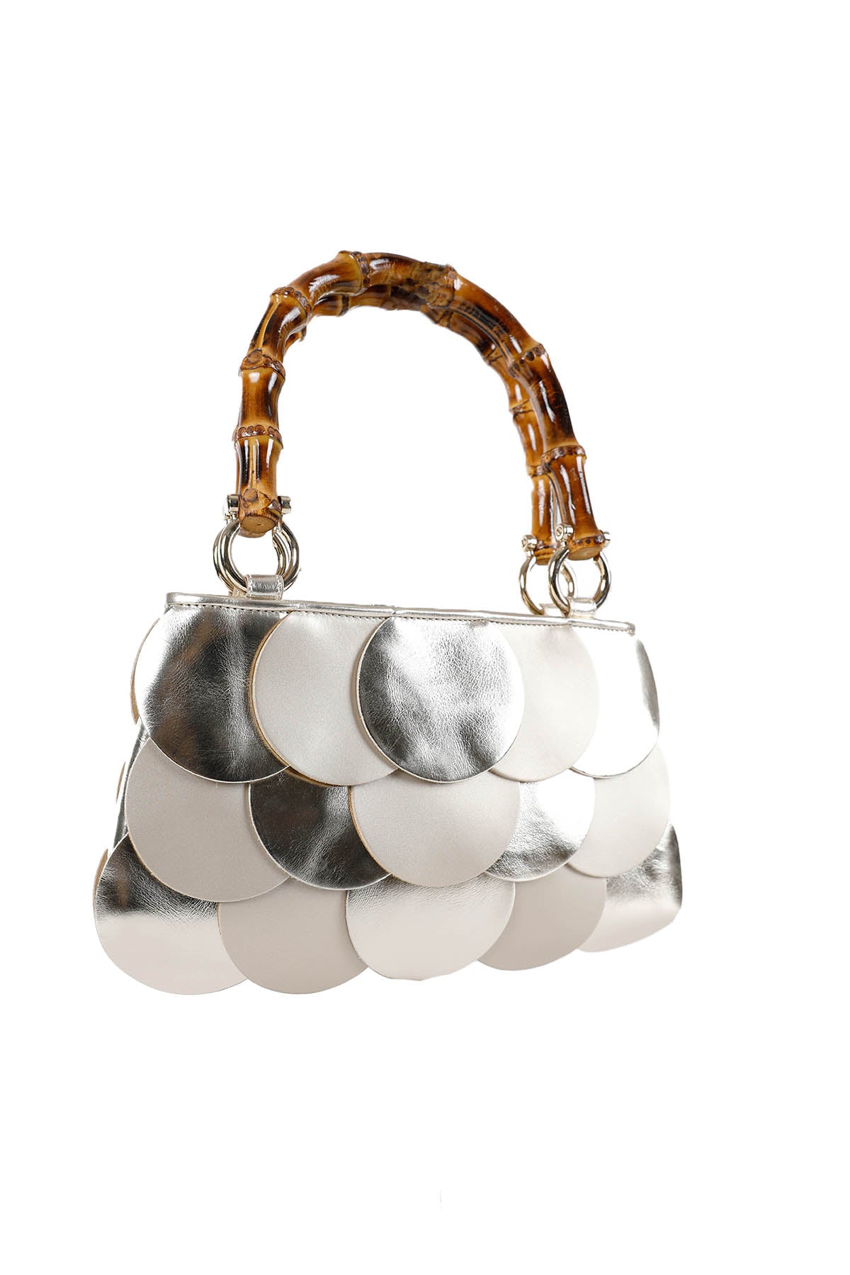 Daniele Ancarani Bambu Saplı Çanta-Libas Trendy Fashion Store