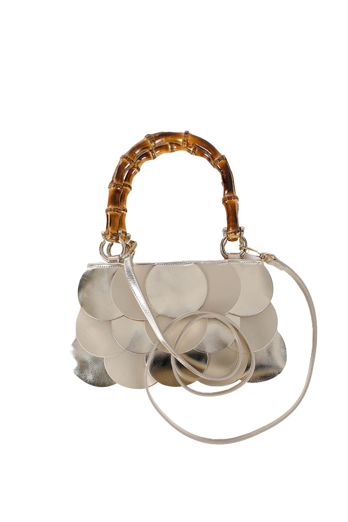 Daniele Ancarani Bambu Saplı Çanta-Libas Trendy Fashion Store