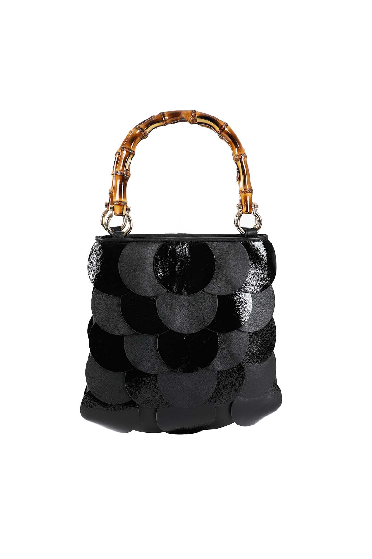 Daniele Ancarani Bambu Saplı Çanta-Libas Trendy Fashion Store