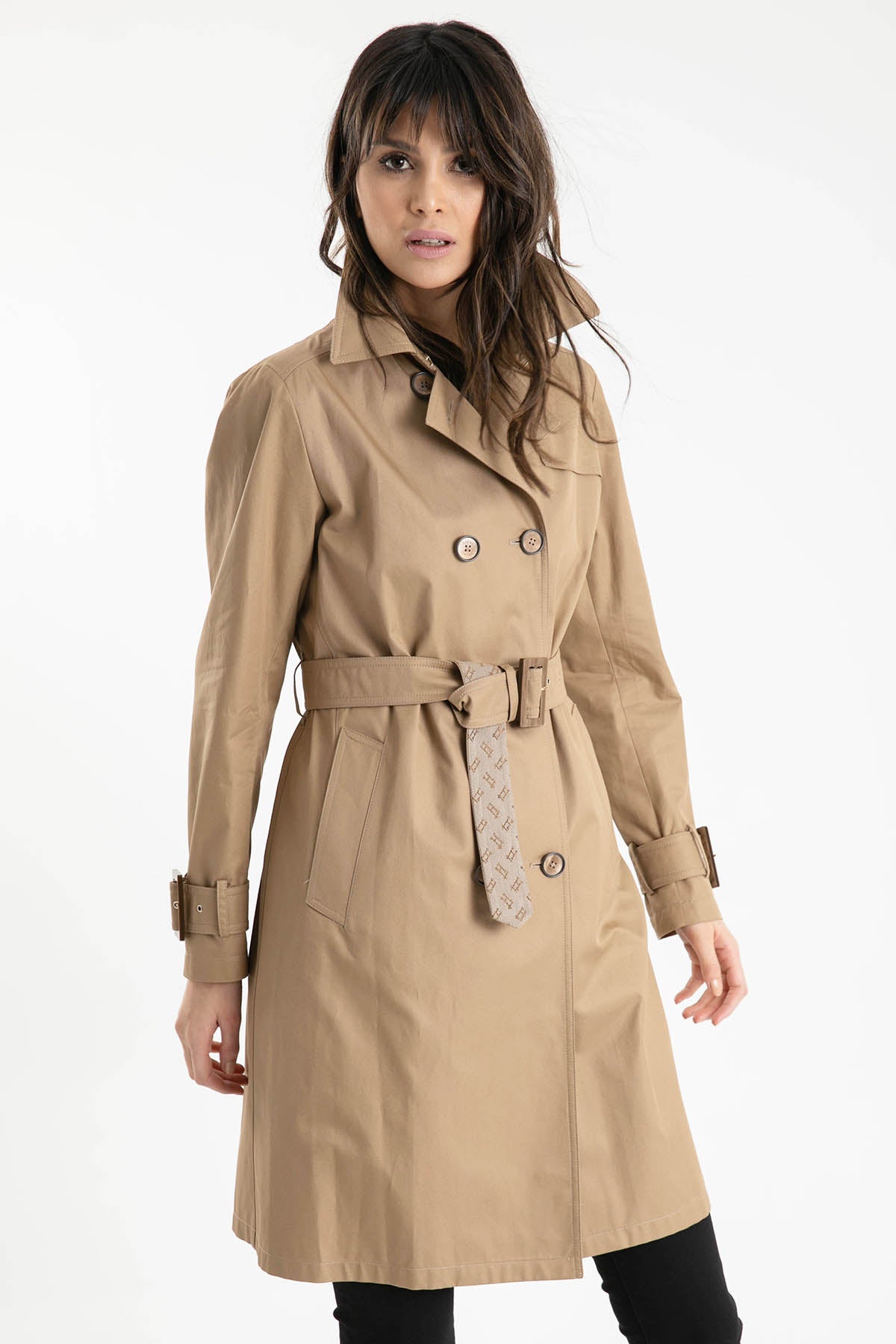 Herno Kruvaze Trençkot-Libas Trendy Fashion Store