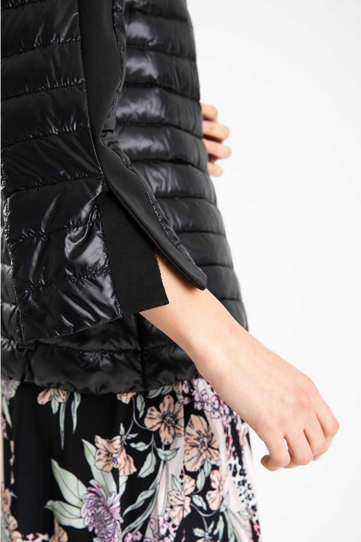 Herno Dik Yakalı İnce Puffer Mont-Libas Trendy Fashion Store