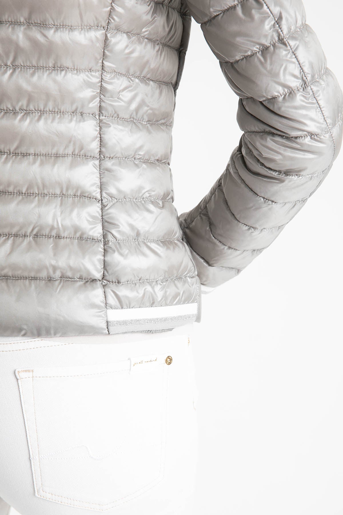 Herno Kapüşonlu Ribana Kollu İnce Mont-Libas Trendy Fashion Store