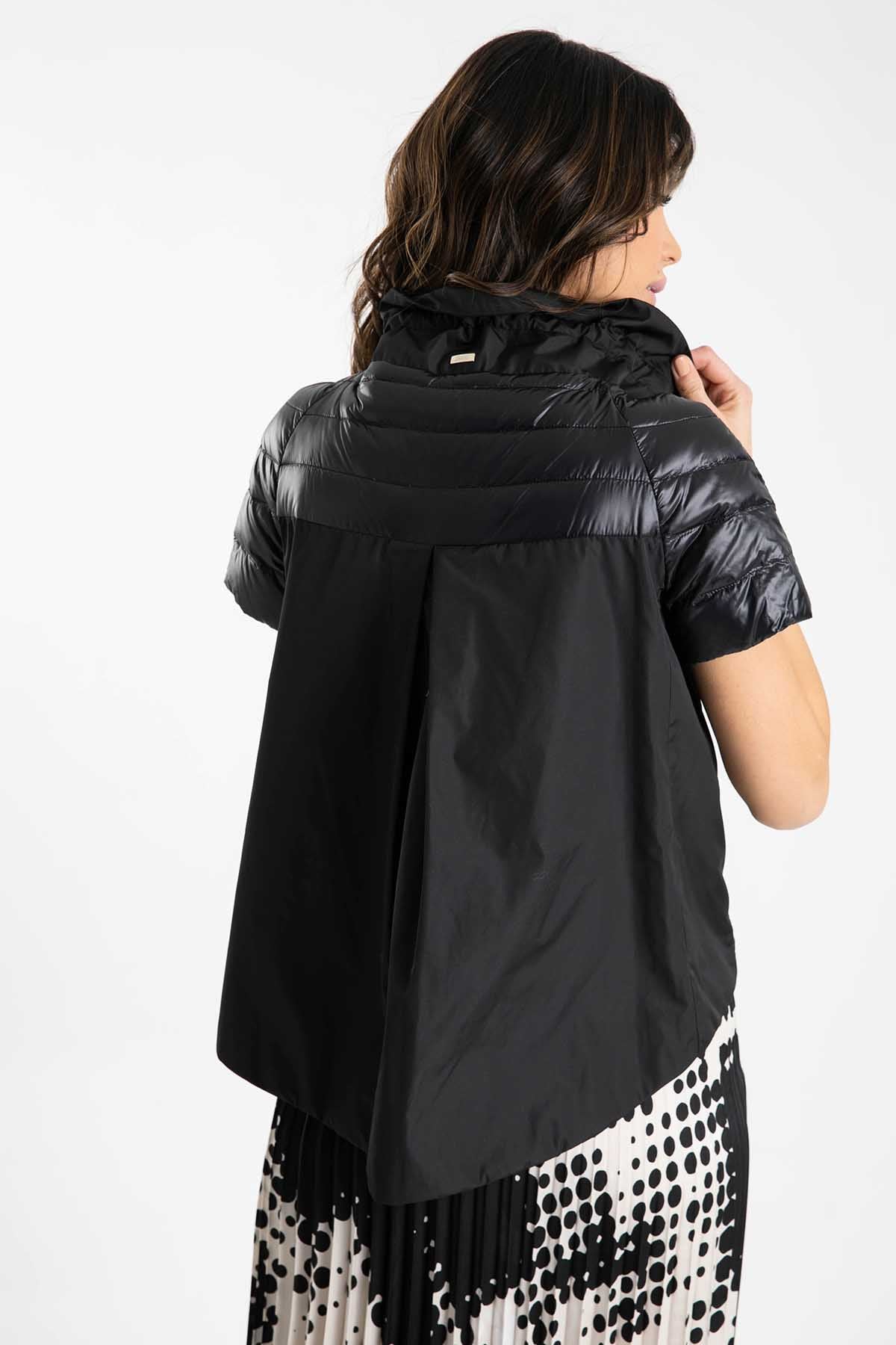 Herno Büzgülü Yaka Kısa Kollu Çan Kesim Ceket-Libas Trendy Fashion Store