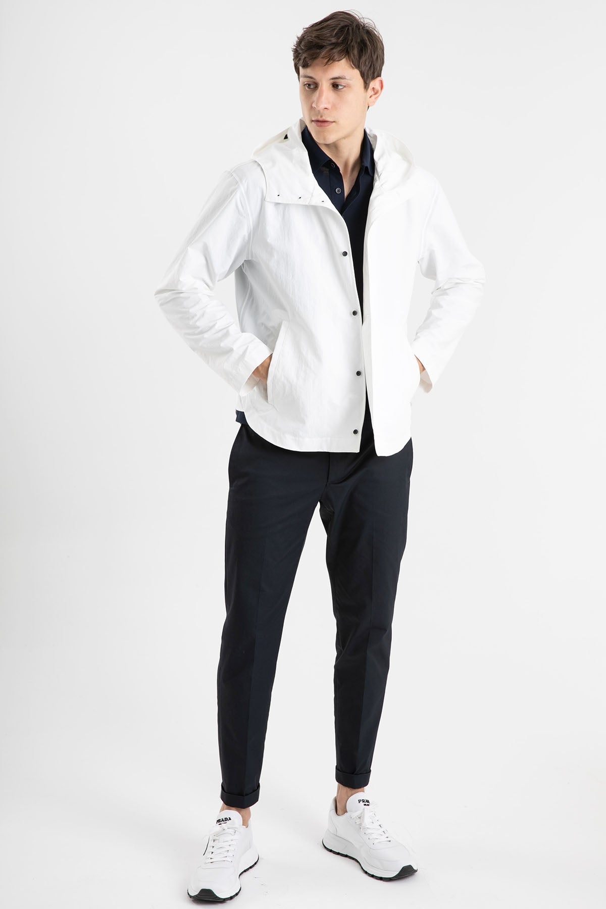 Herno Düğmeli Rüzgarlık Ceket-Libas Trendy Fashion Store