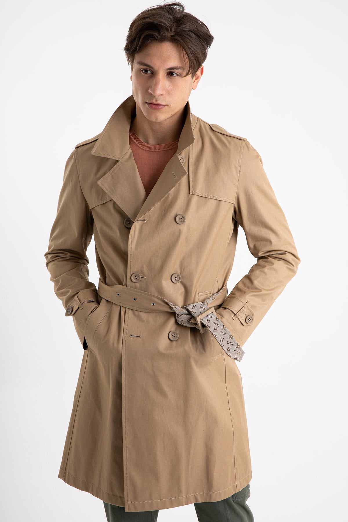 Herno Kruvaze Trençkot-Libas Trendy Fashion Store