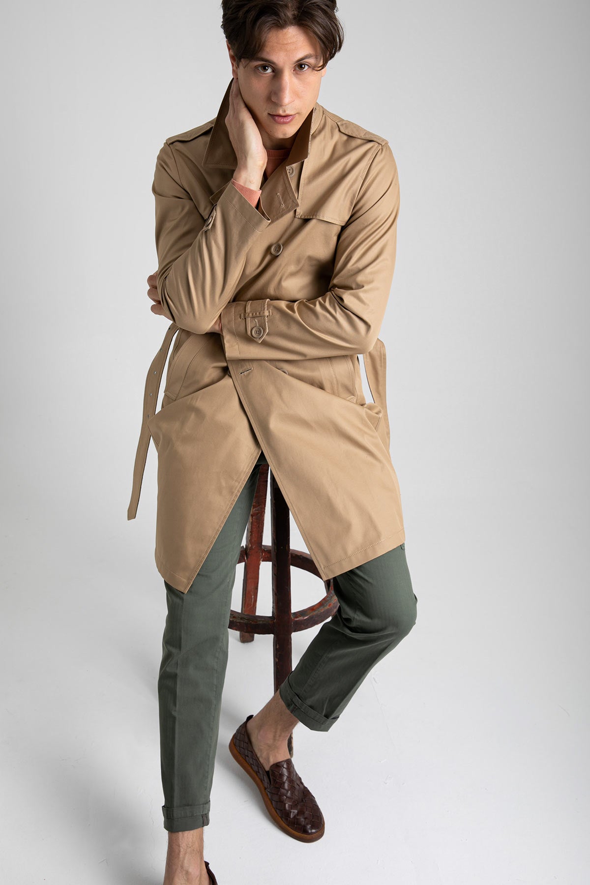 Herno Kruvaze Trençkot-Libas Trendy Fashion Store