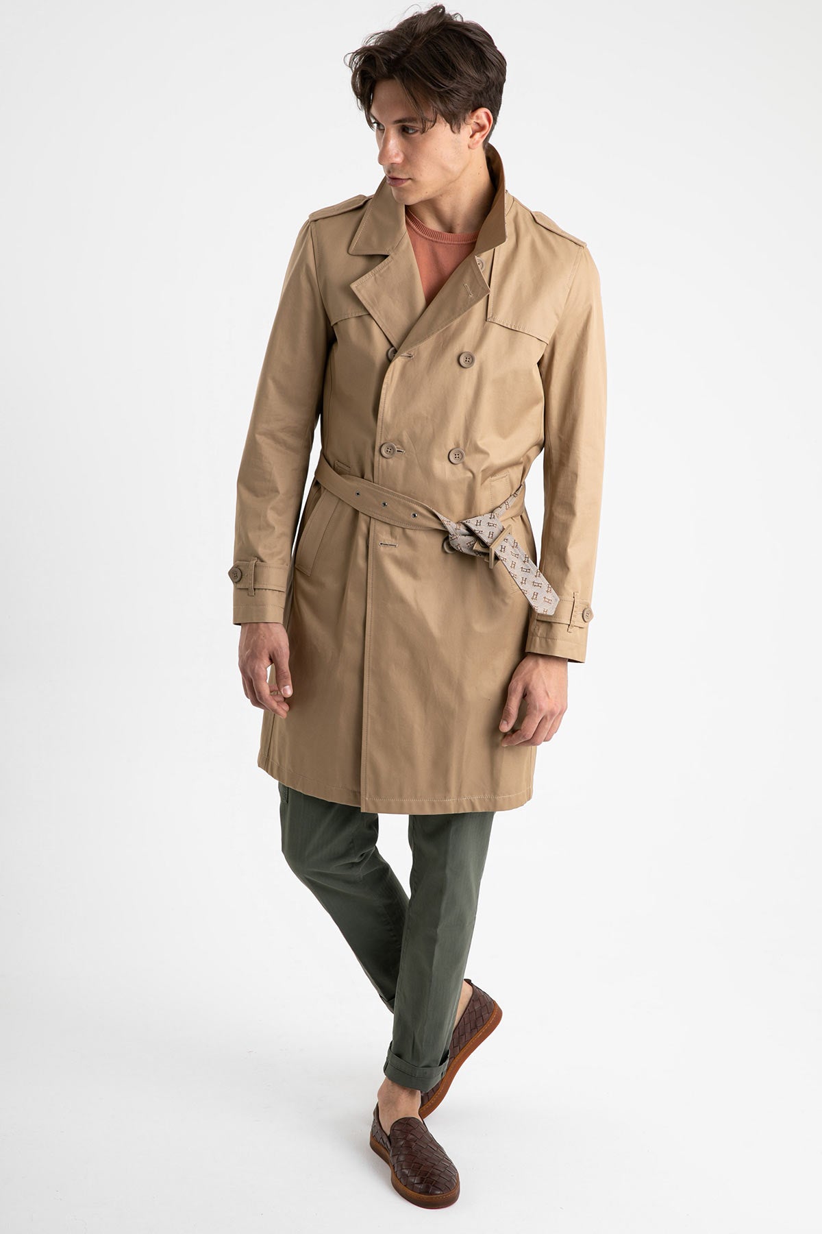 Herno Kruvaze Trençkot-Libas Trendy Fashion Store