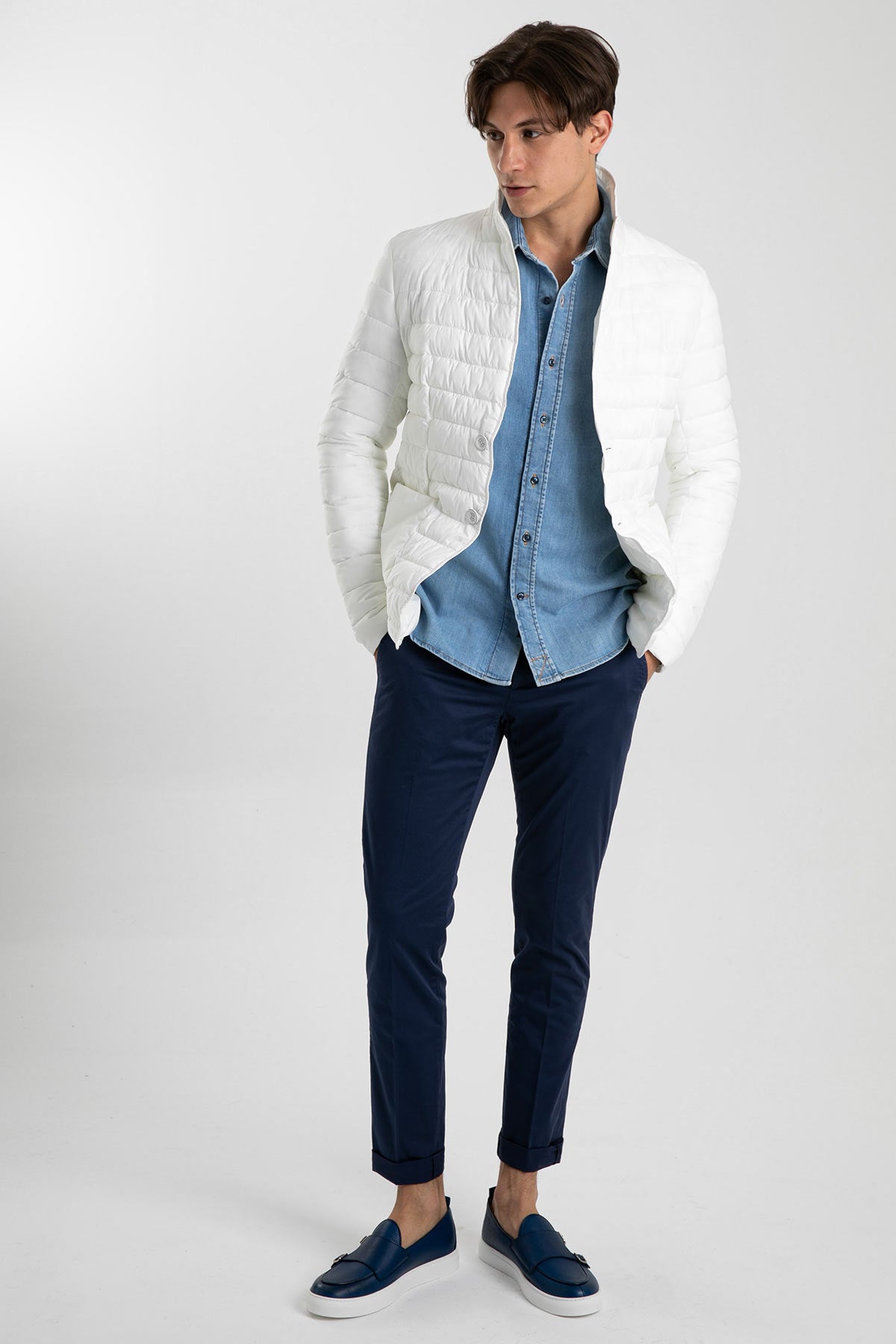 Herno Düğmeli Ceket Mont-Libas Trendy Fashion Store