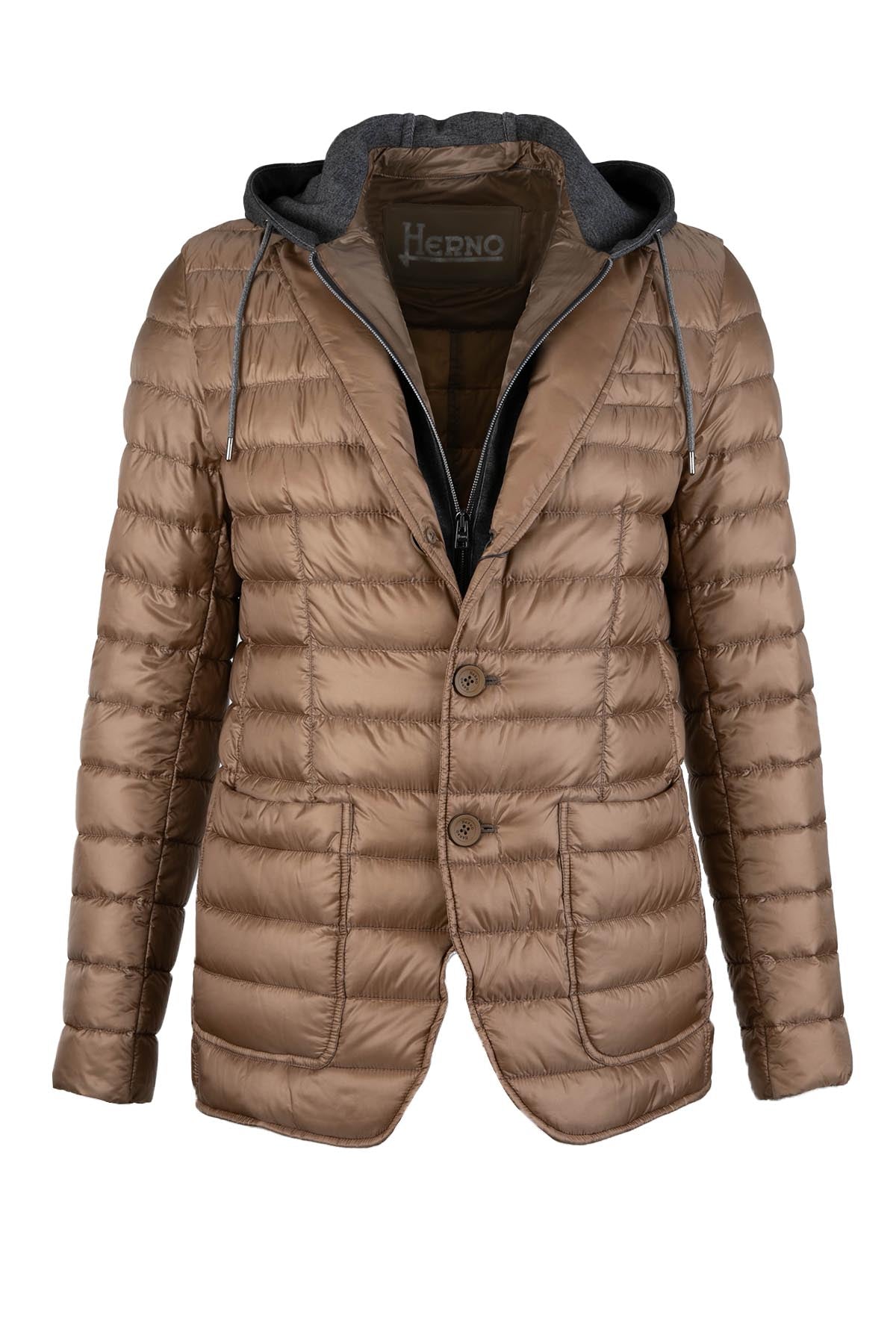 Herno Çıkarılabilir Kapüşonlu İç Yelekli Mont Ceket-Libas Trendy Fashion Store