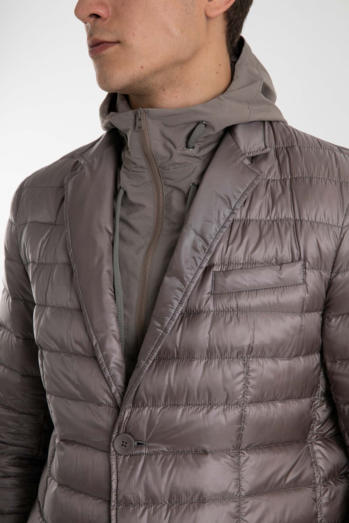 Herno Çıkarılabilir Kapüşonlu İç Yelekli Mont Ceket-Libas Trendy Fashion Store