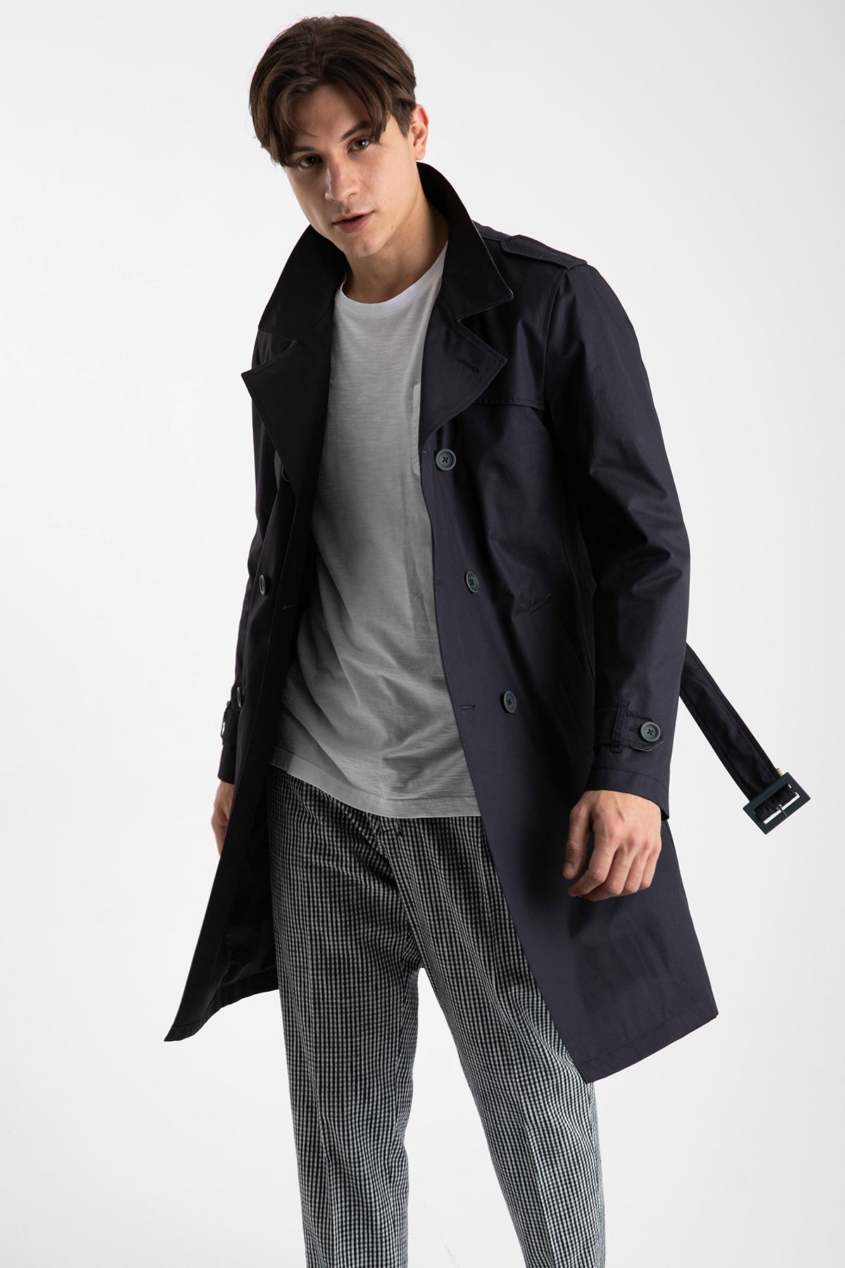 Herno Kruvaze Trençkot-Libas Trendy Fashion Store