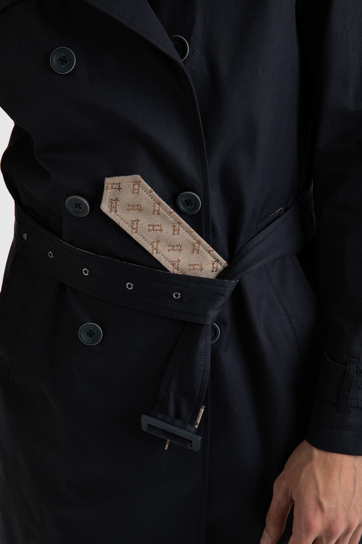 Herno Kruvaze Trençkot-Libas Trendy Fashion Store