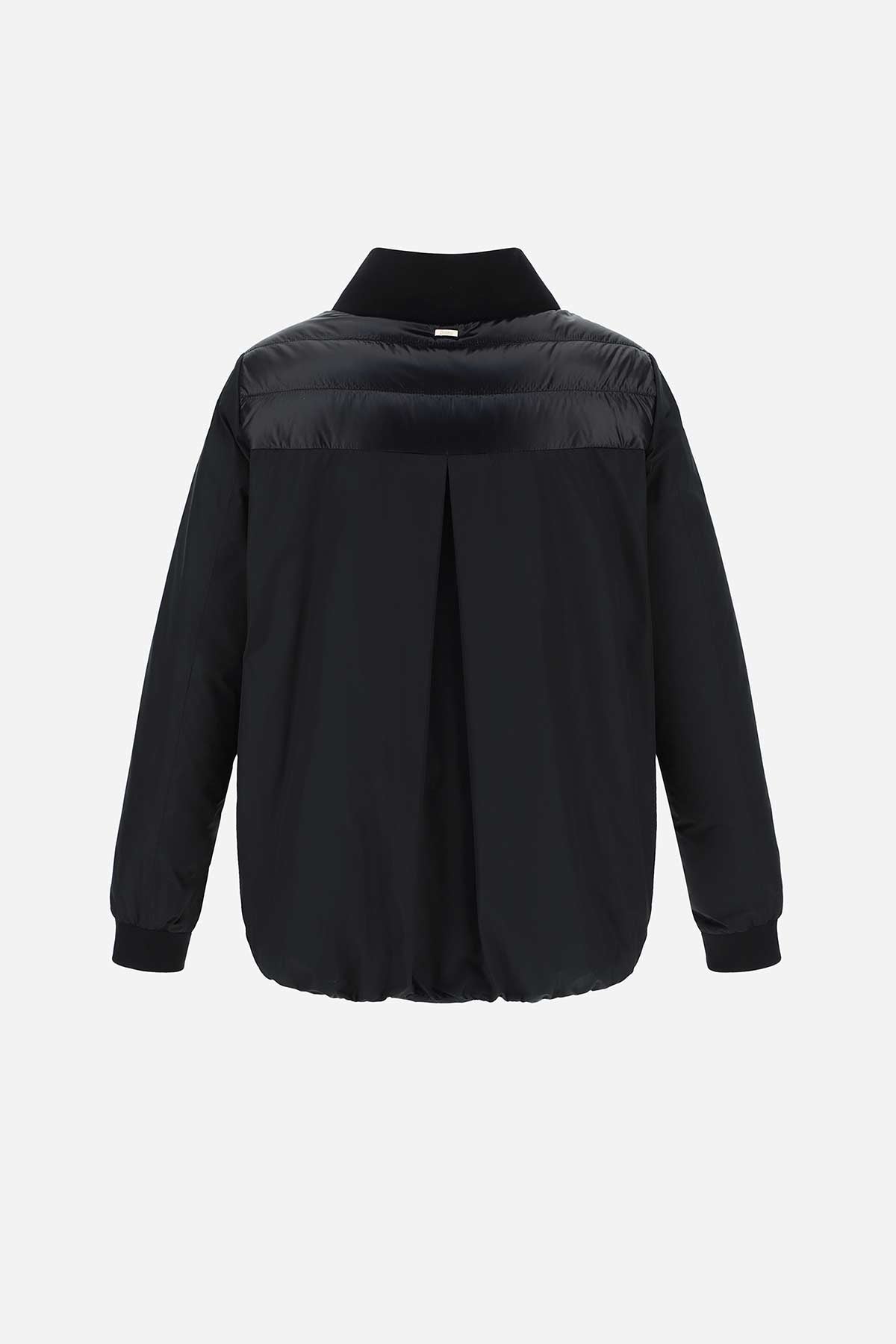 Herno İpek Monogram Fularlı Ceket Mont-Libas Trendy Fashion Store