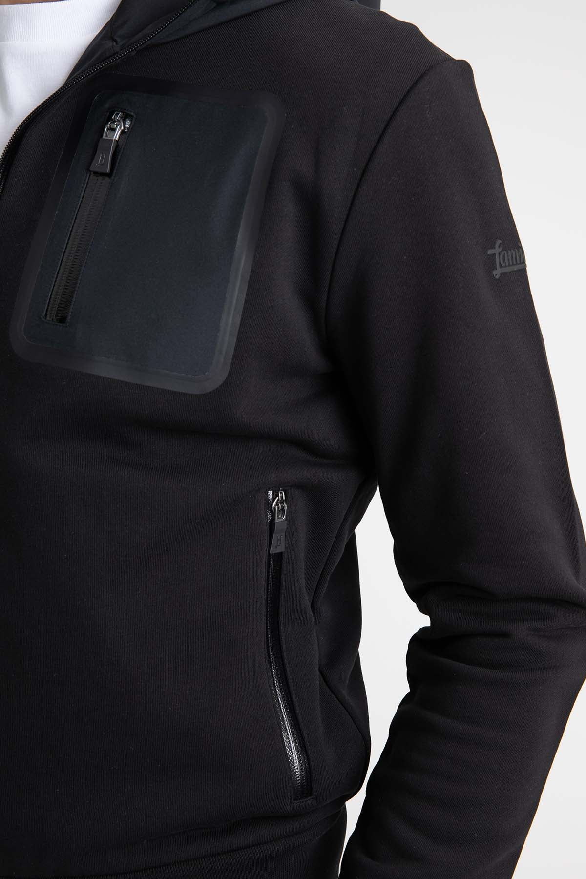 Herno Kapüşonlu Fermuarlı Ceket-Libas Trendy Fashion Store