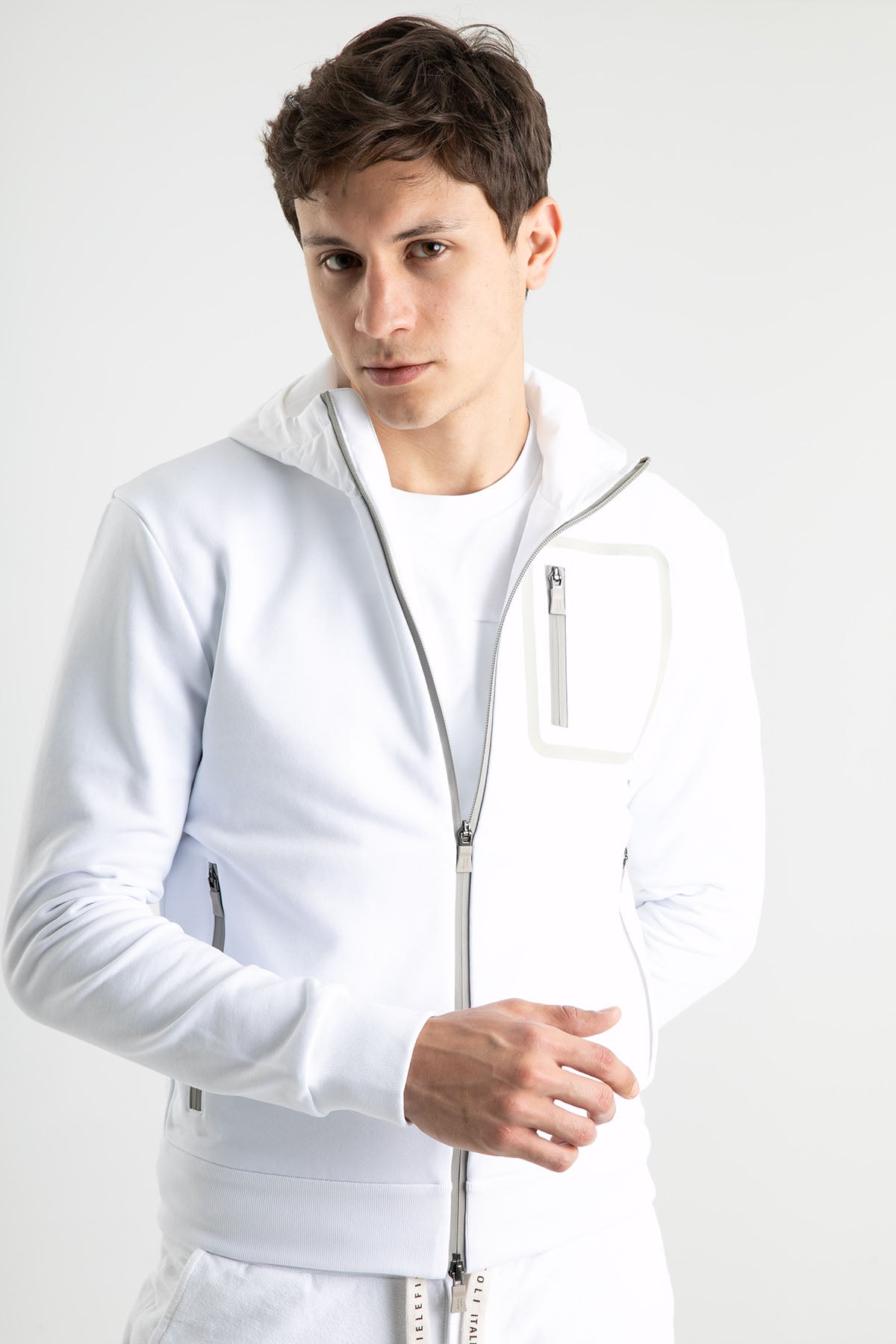 Herno Kapüşonlu Fermuarlı Spor Ceket-Libas Trendy Fashion Store